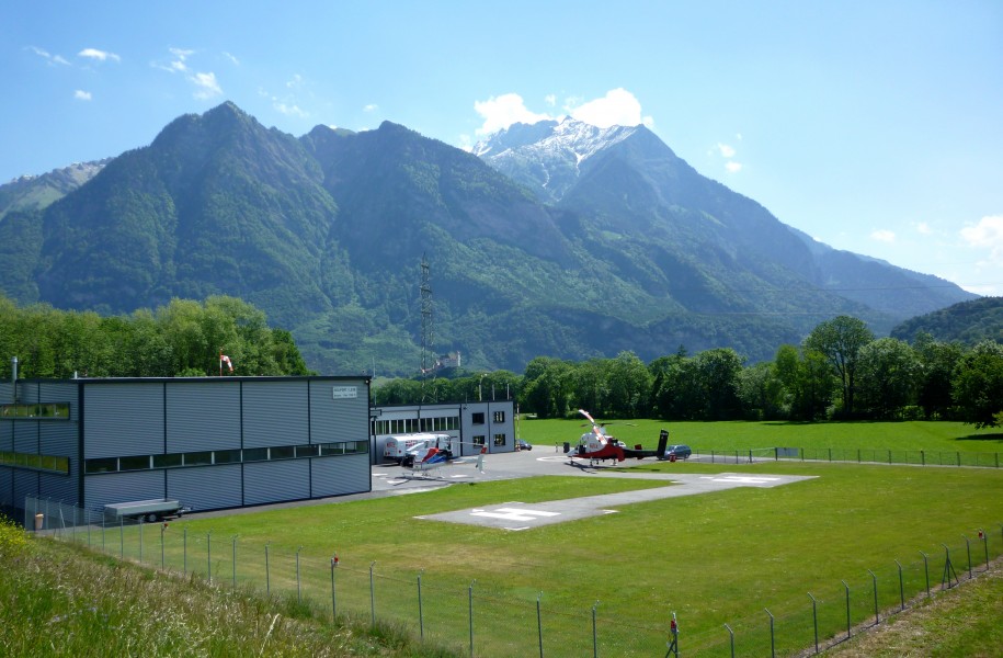 Hubschrauberlandeplatz Balzers Liechtenstein