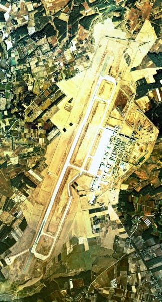 Hyakuri Air Base Aerial photograph.1974