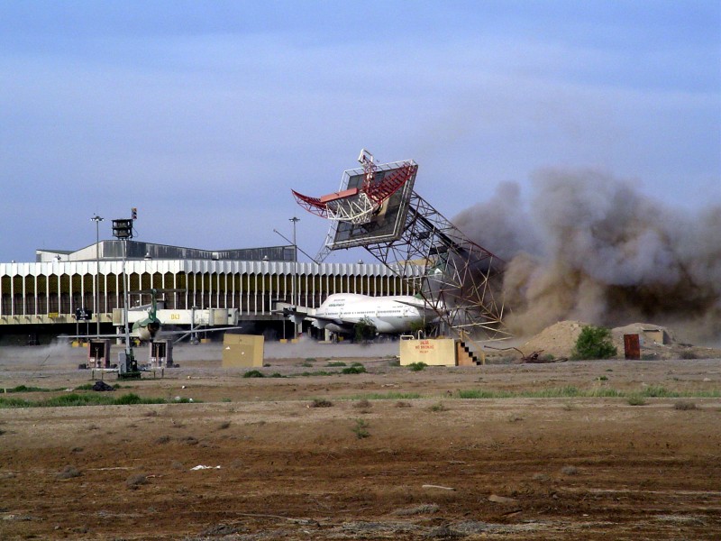 Iraqi Airways destroyed