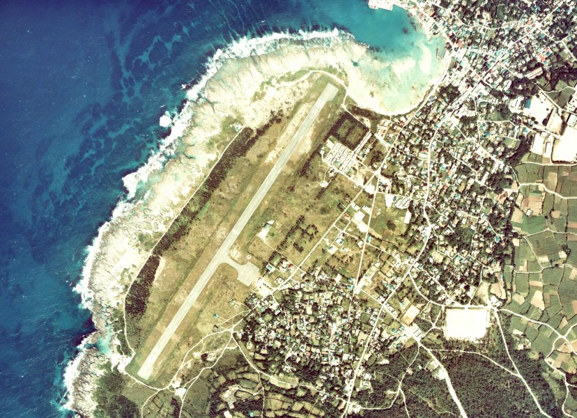 Kikai Airport Aerial photograph