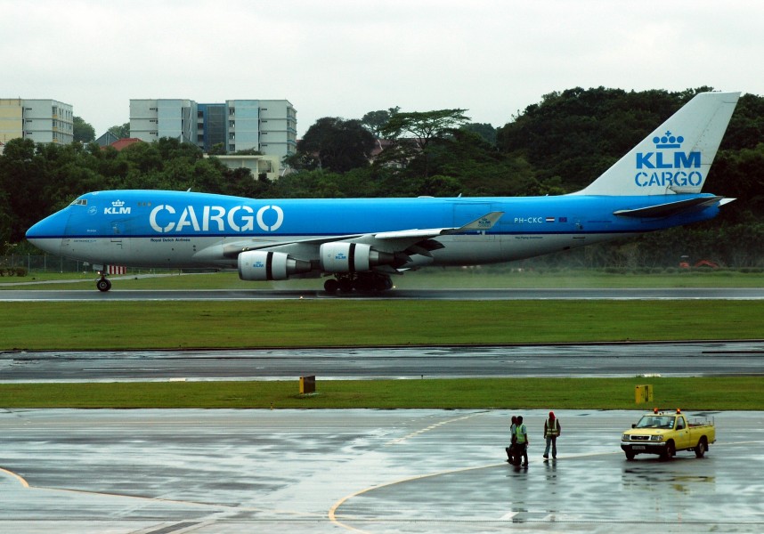 KLM Cargo Boeing 747-400ERF-SCD, PH-CKC, SIN