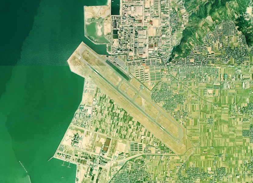 Matsuyama Airport Aerial photograph.1974