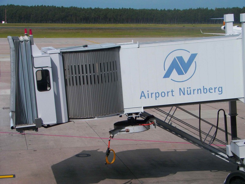 Nürnberg Airport Einstieg