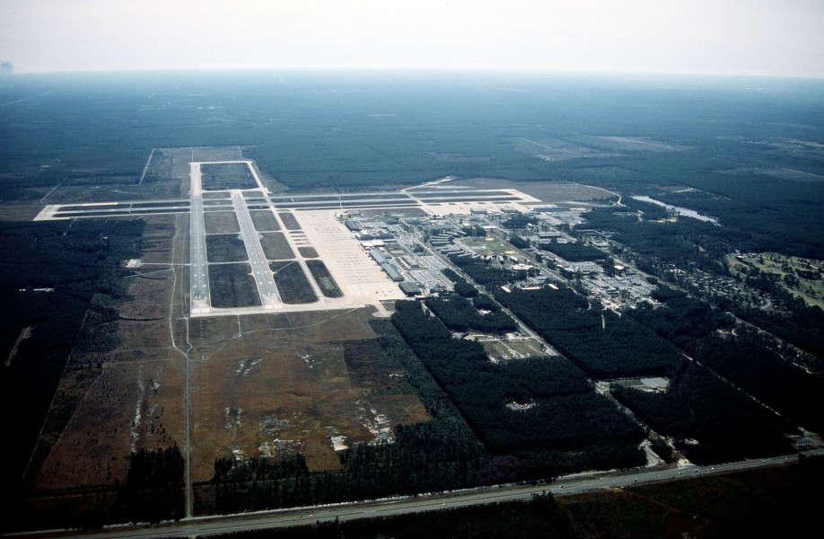 NAS Cecil Field FL aerial 1992