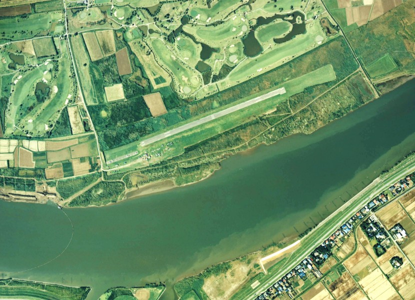 Otone Airfield Aerial photograph