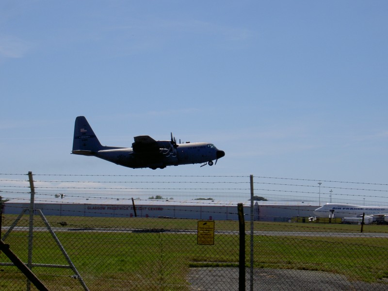 Take-off at Prestwick Airport 3730