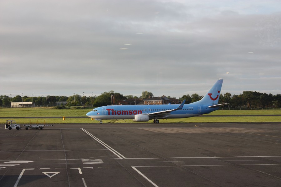 Thomson (C-FLZR), Belfast International, July 2011