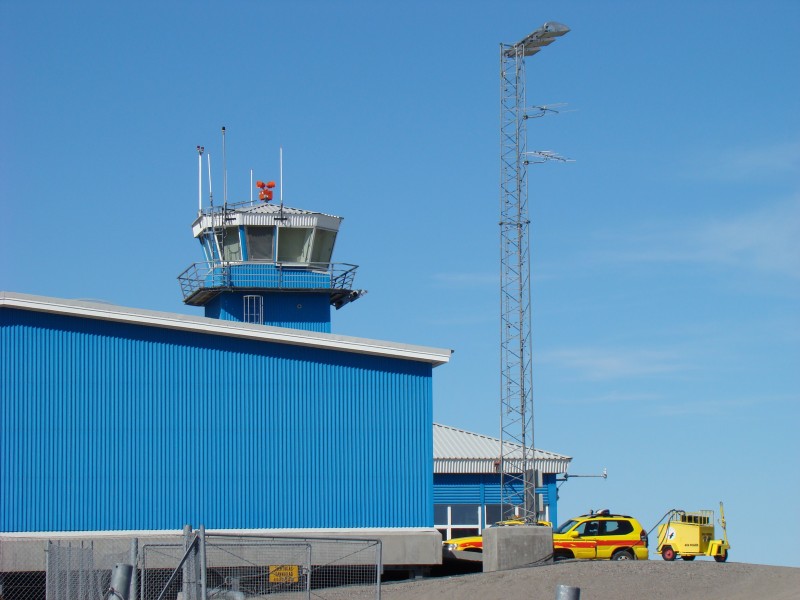 Tower of Qaarsut Airport
