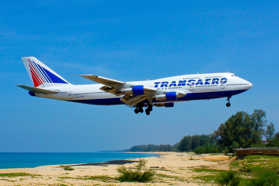 Transaero Airlines B747-300SR VP-BGW