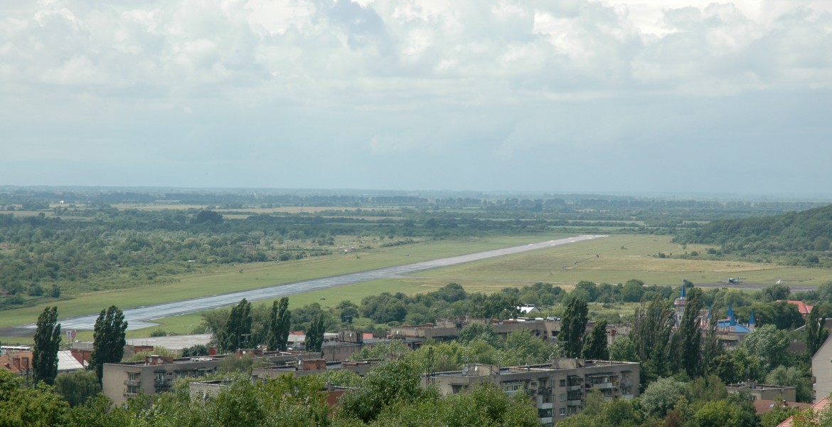 Uzhhorod Airport Panoramic View 2010