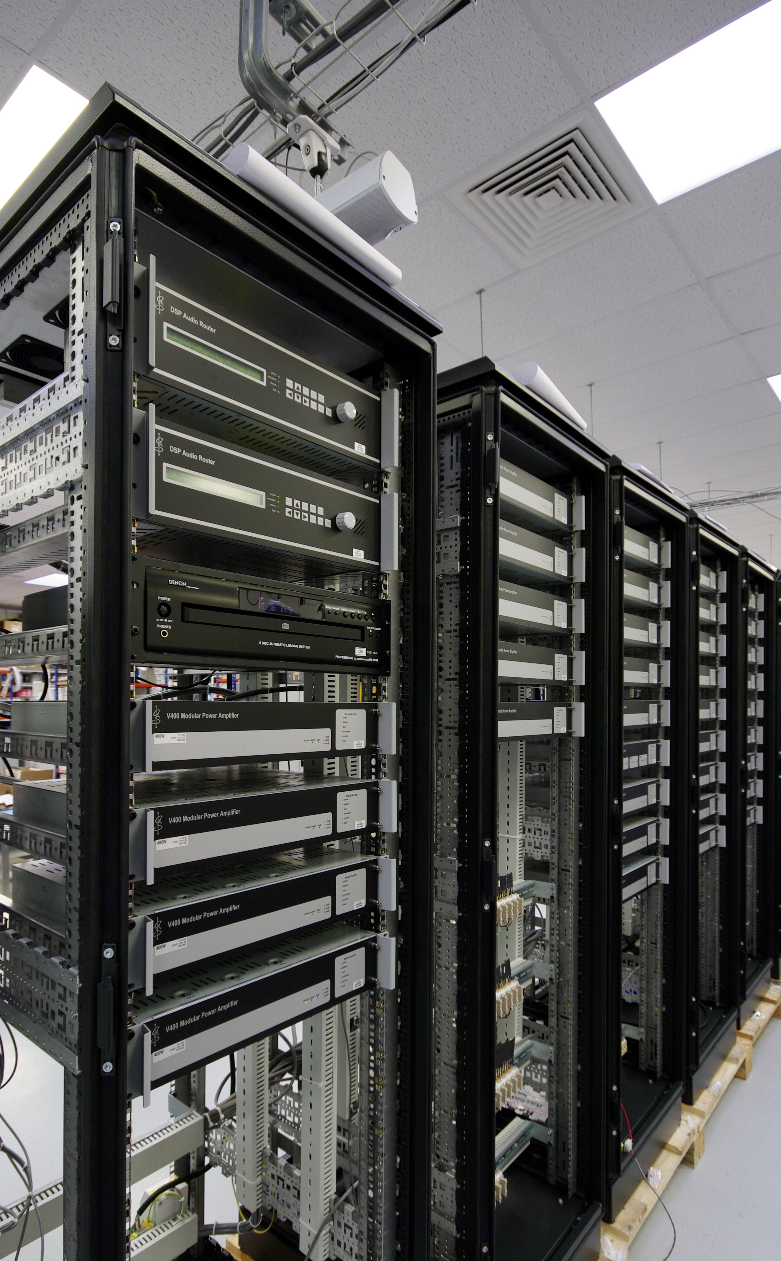 Public Address System rack 1