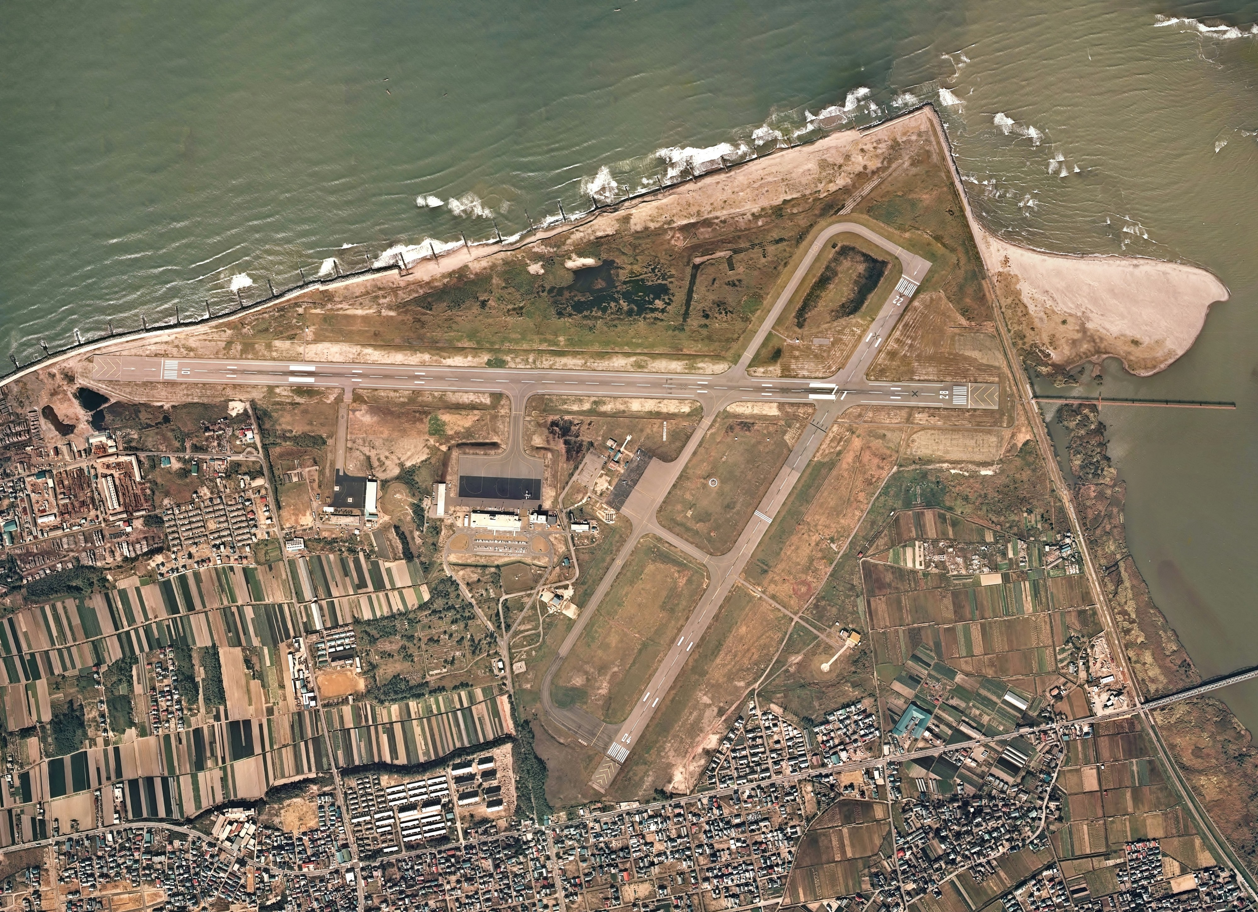Niigata Airport Aerial Photograph