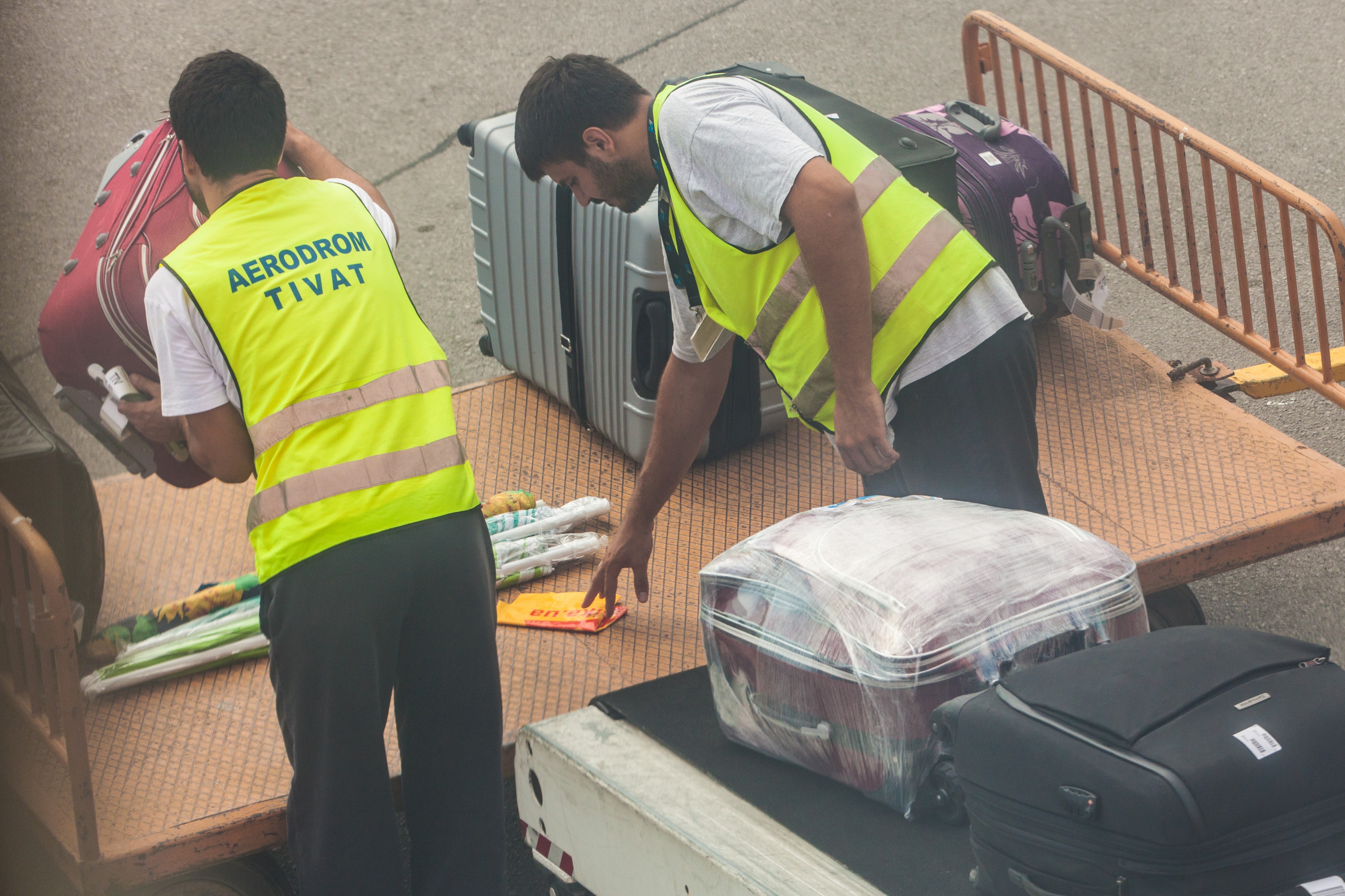 Tivat airport, Montenegro, August 2014, picture 1