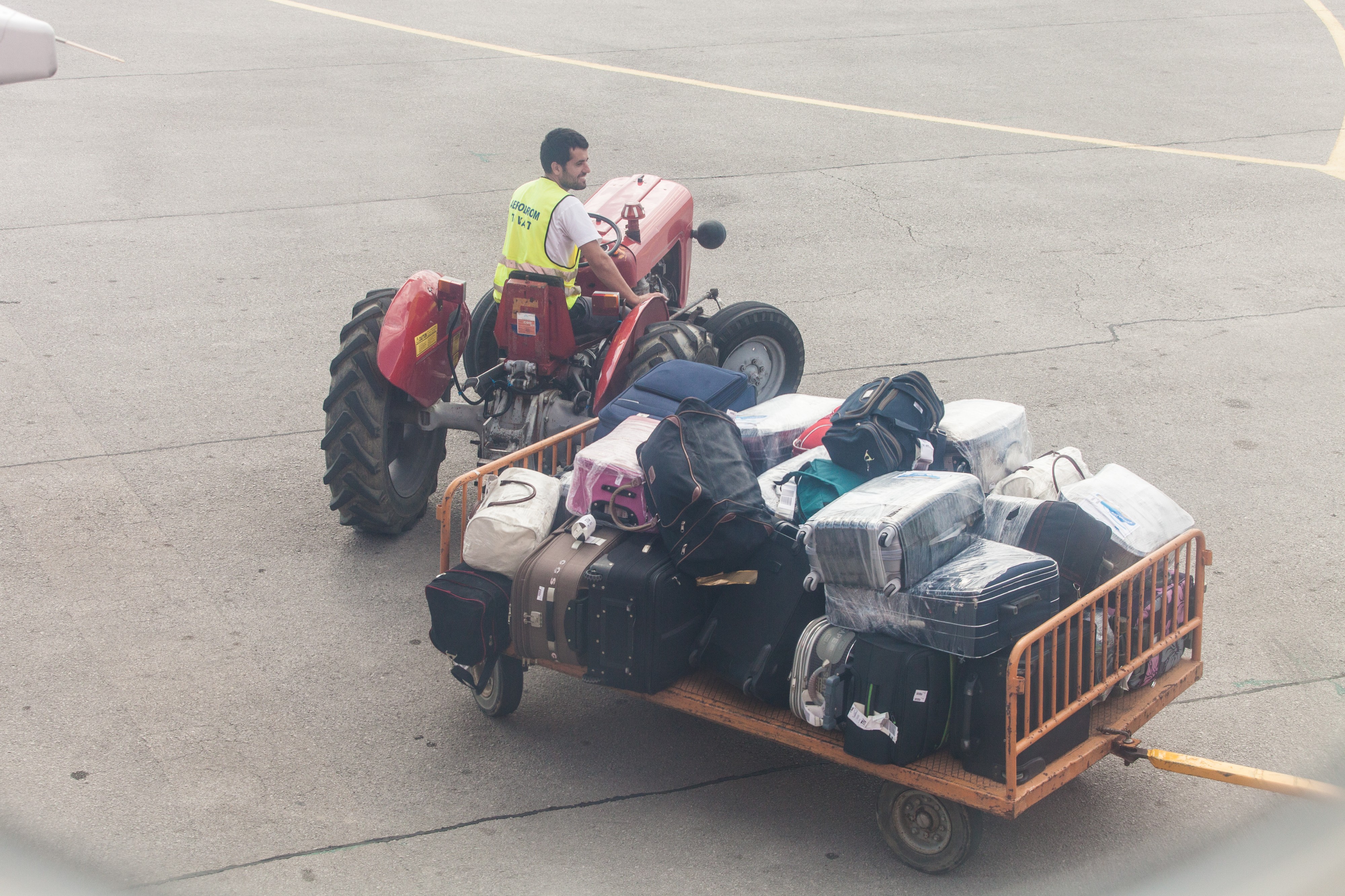 Tivat airport, Montenegro, August 2014, picture 2