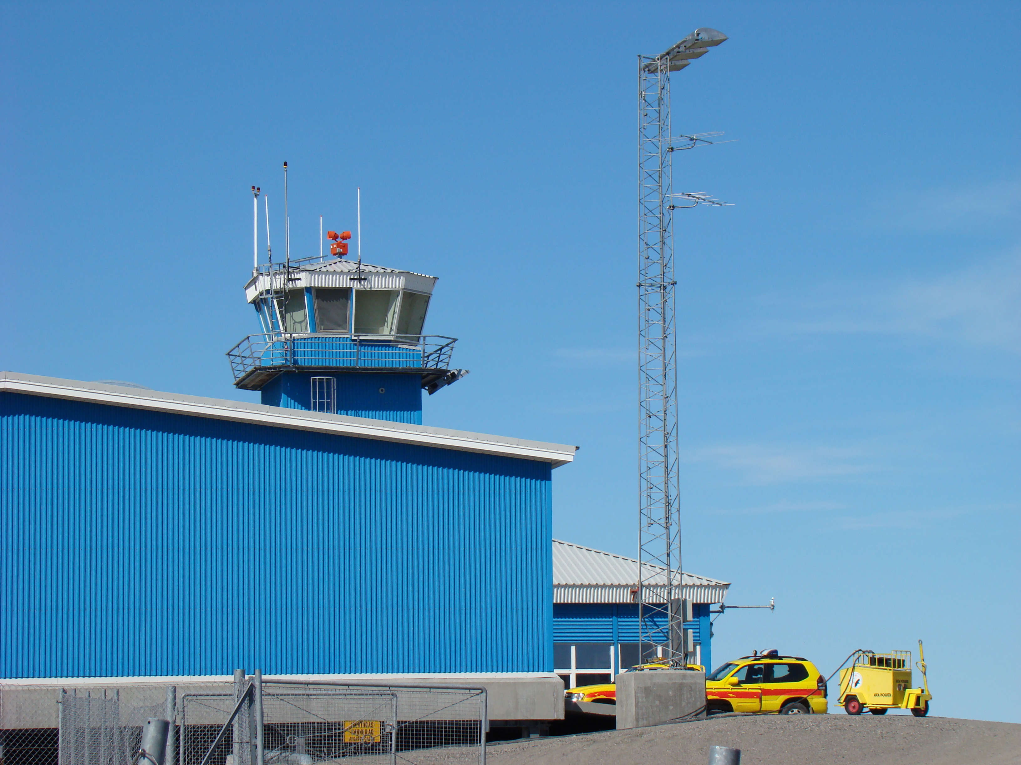 Tower of Qaarsut Airport