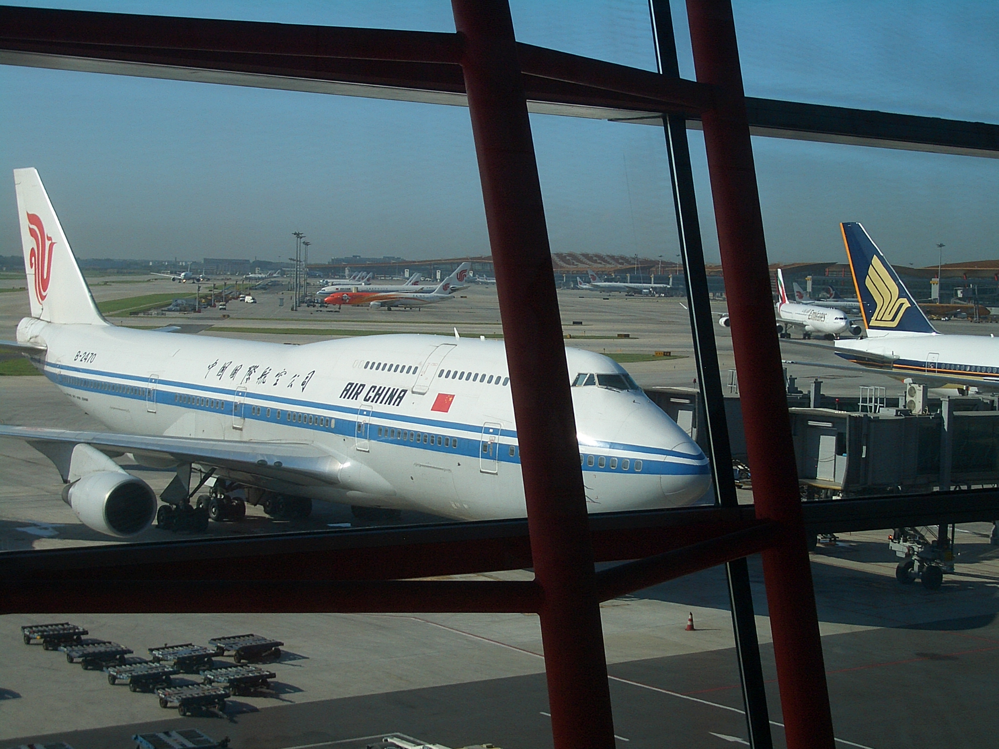 VM Beijing Airport Air China Boeing-747 4344
