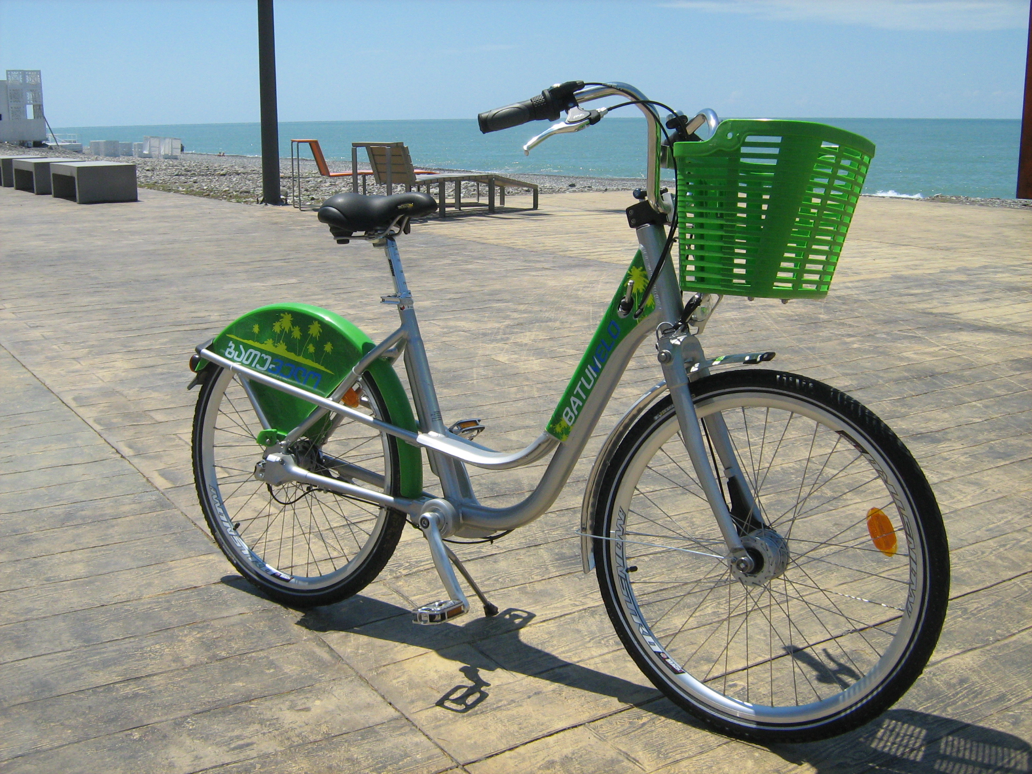 BatumVelo on the seashore
