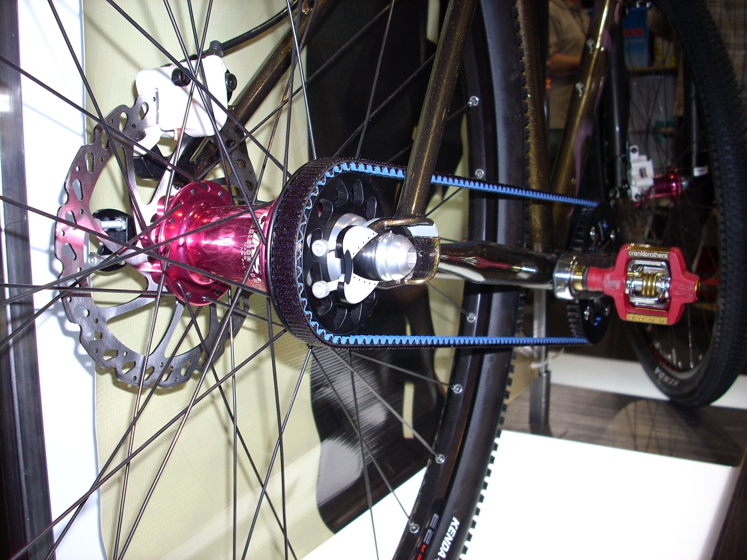 Bicycle belt drive 1