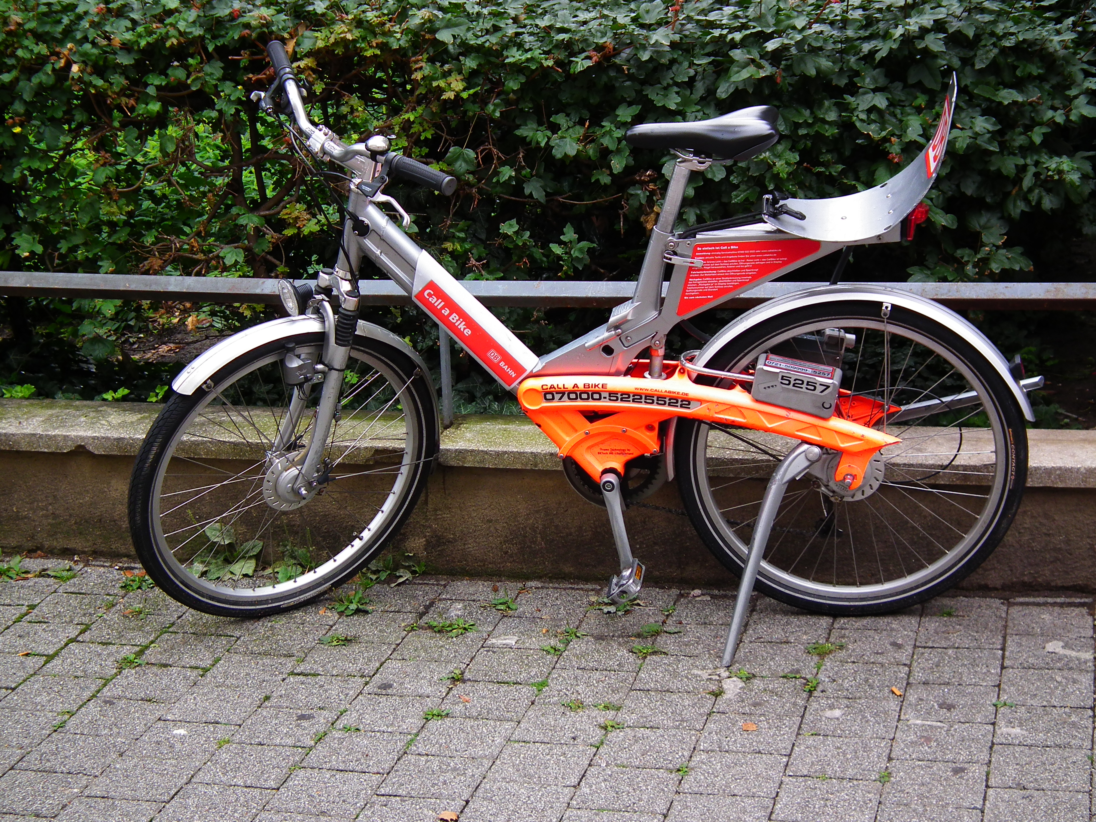 Call a bike Karlsruhe Juli 2012