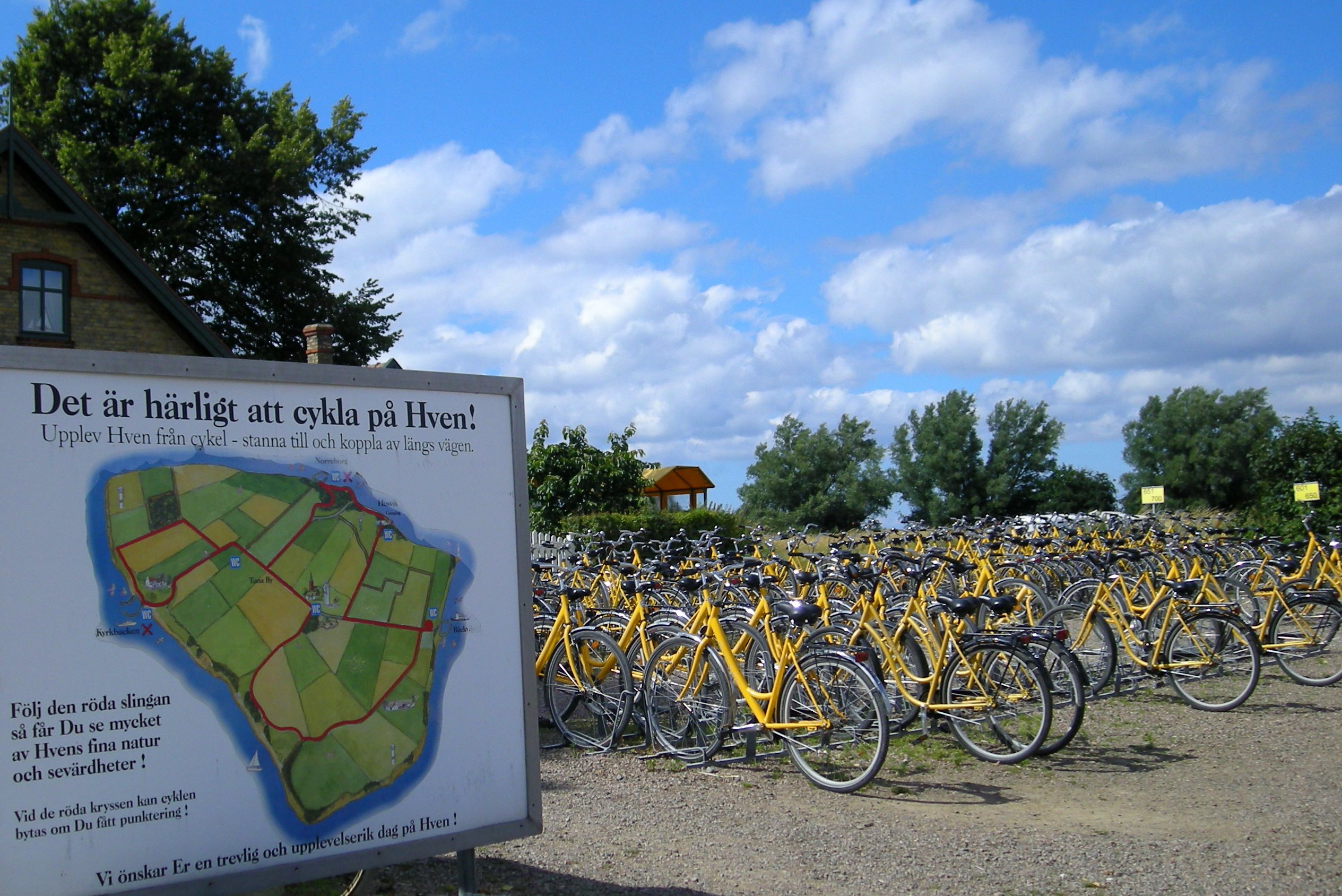 Cycling on Hven