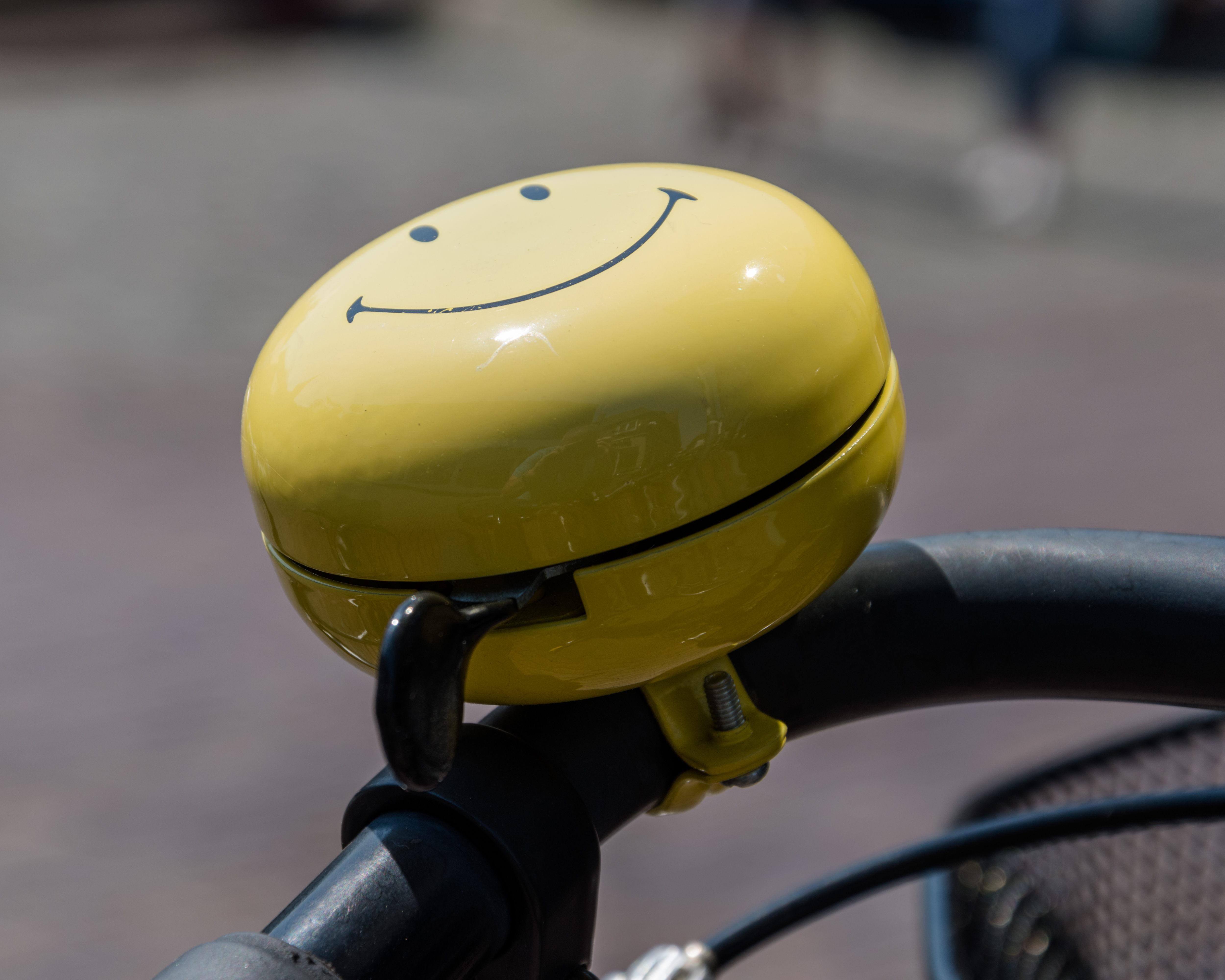 Dülmen, Marktplatz, Fahrradklingel -- 2018 -- 0040