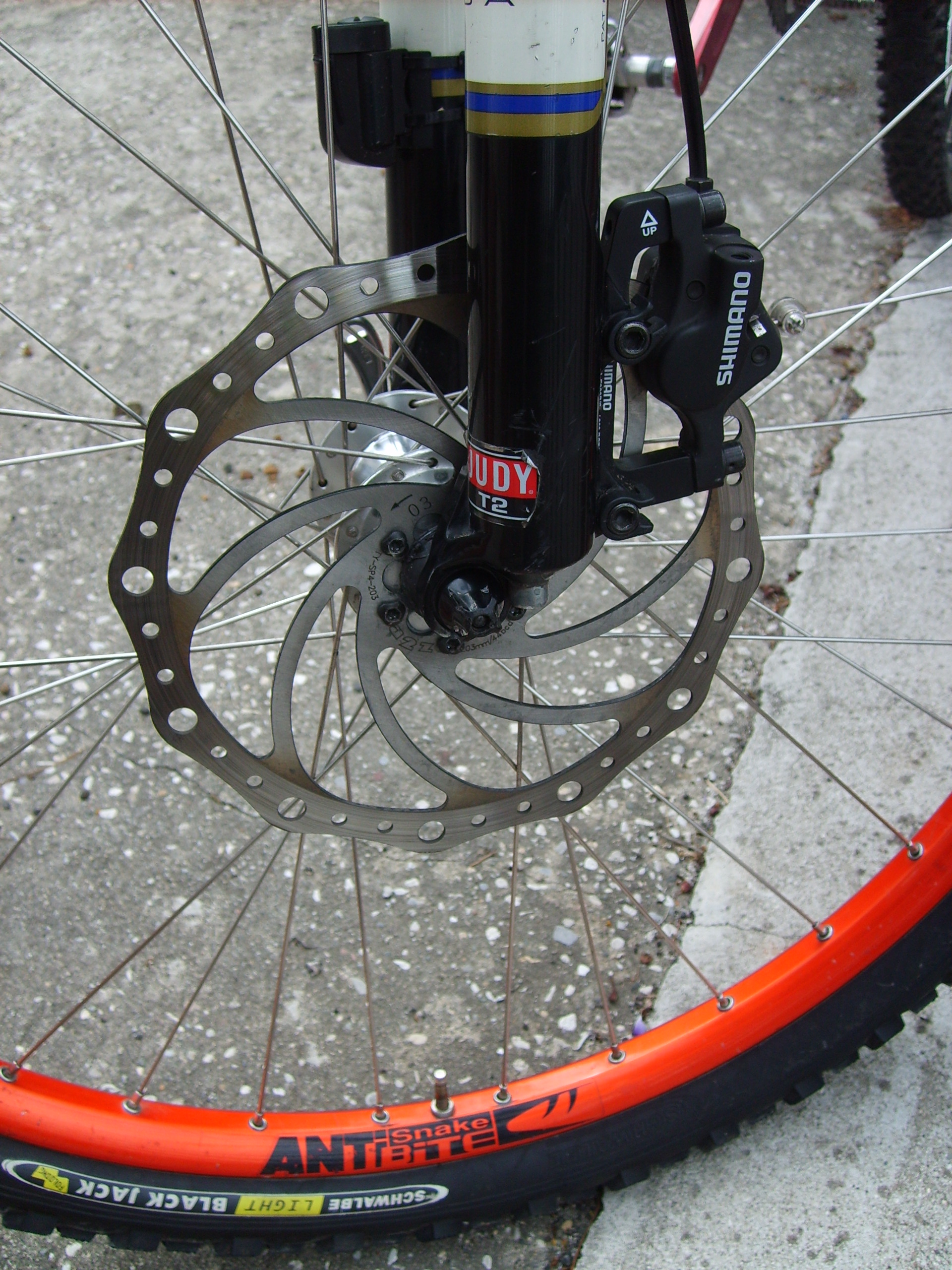 Freno a disco mountain bike
