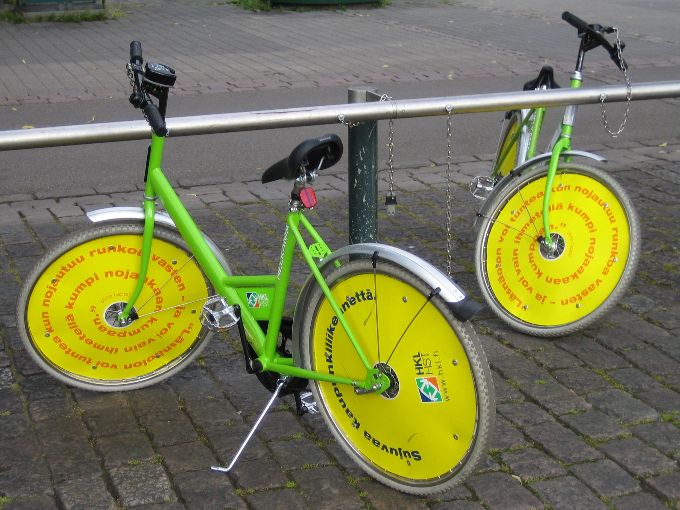 Helsinki city bikes