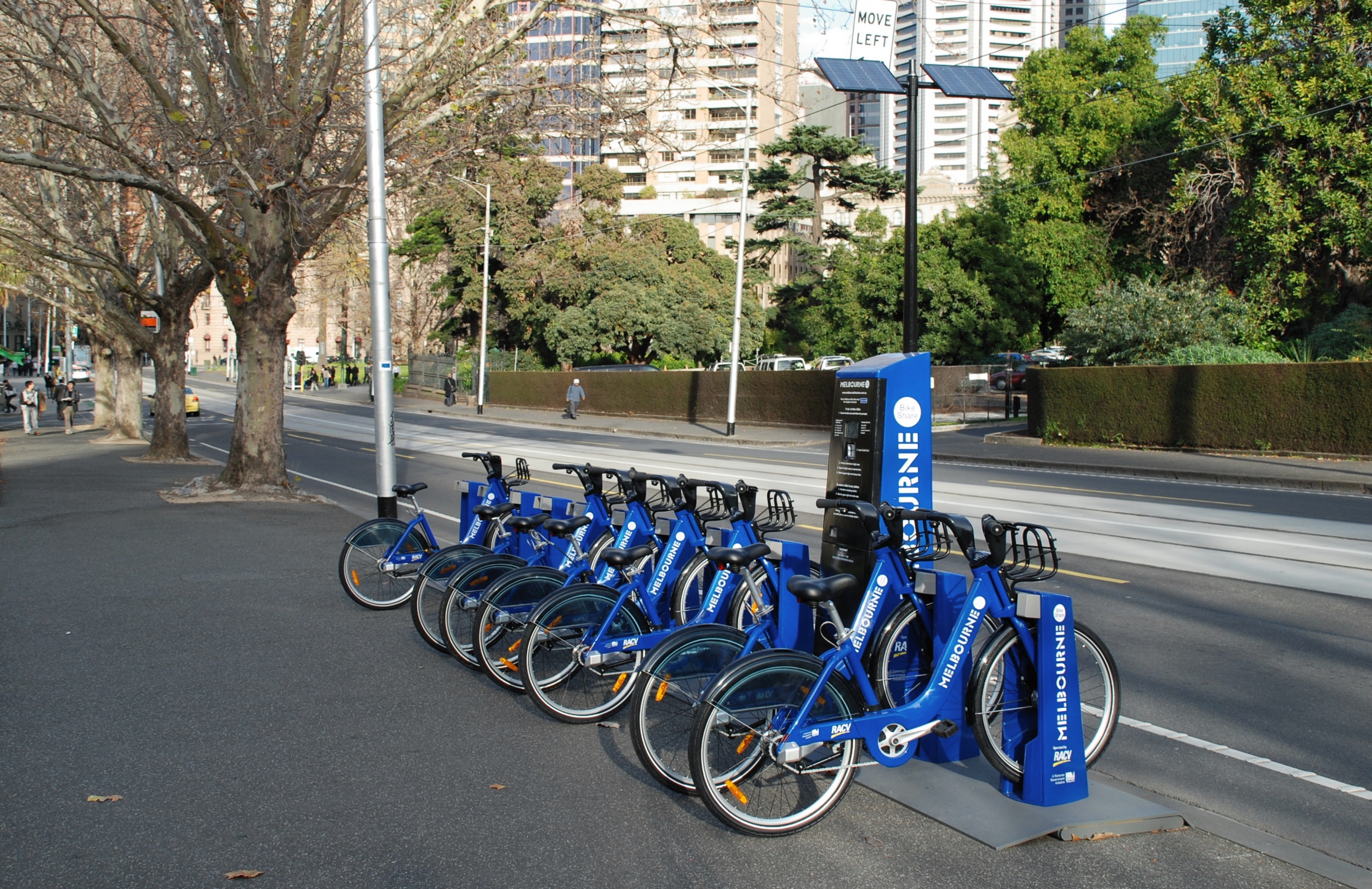 Melbournebikeshare station Macarthur St 2010