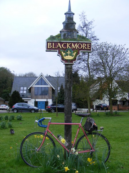 Blackmore village sign - Flickr - sludgegulper