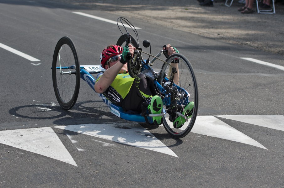 Championnat de France de cyclisme handisport - 20140614 - Course en ligne handbike 20