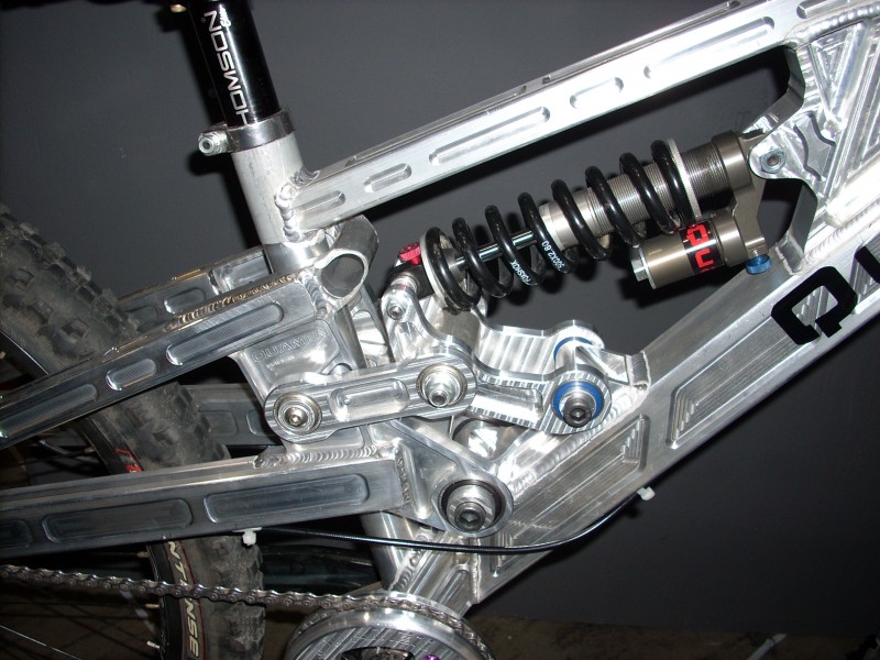 CNC machined MTB frame