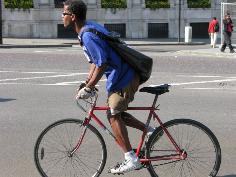 Courier 459 London bicycle courier