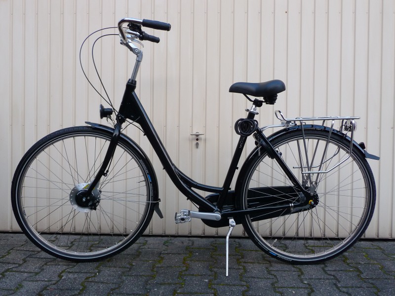 Schwarzes Fahrrad