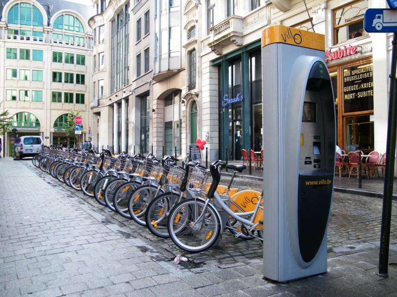 Villo! bike rental in Brussels