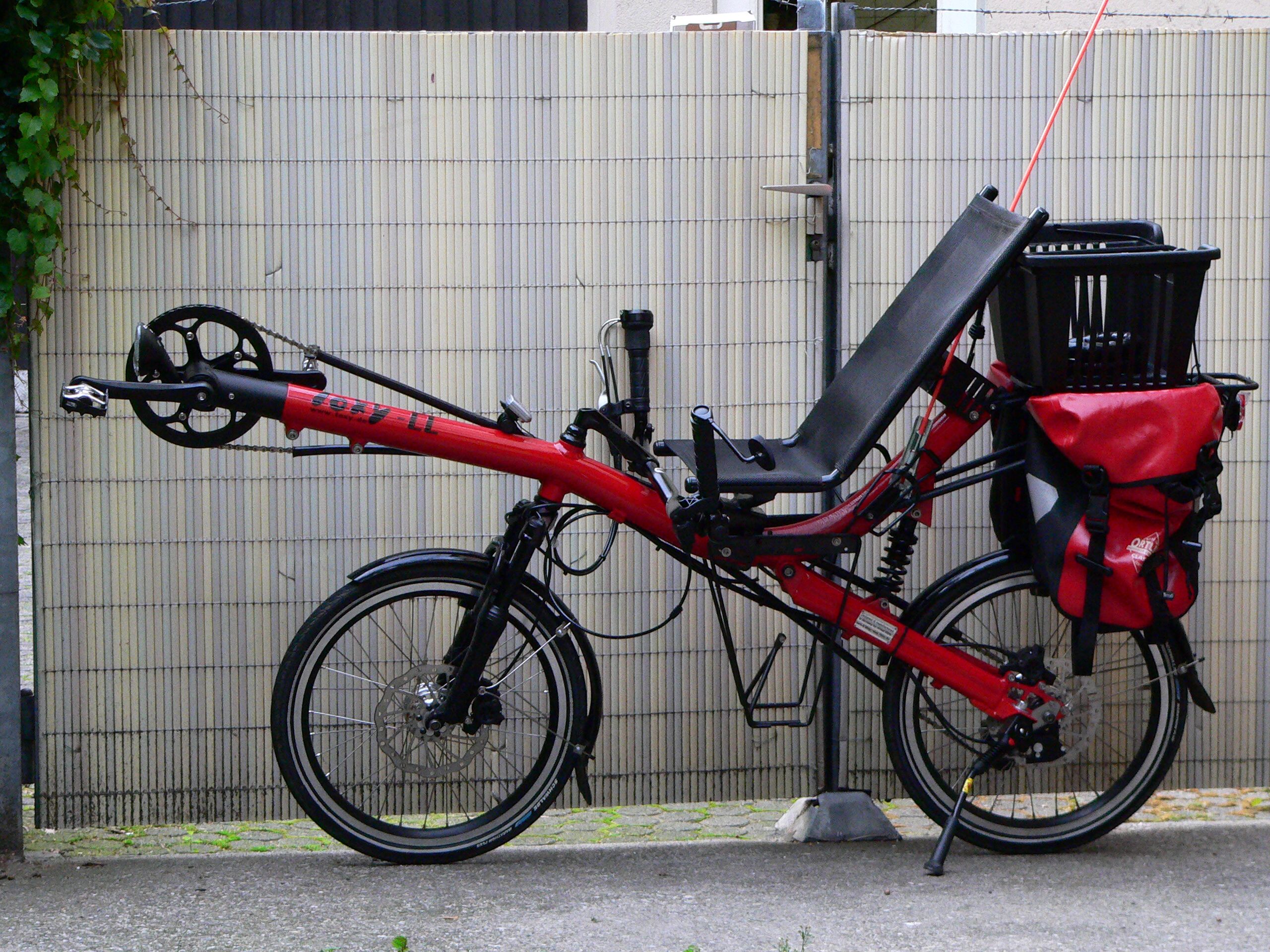 Recumbent bicycle Toxy CL
