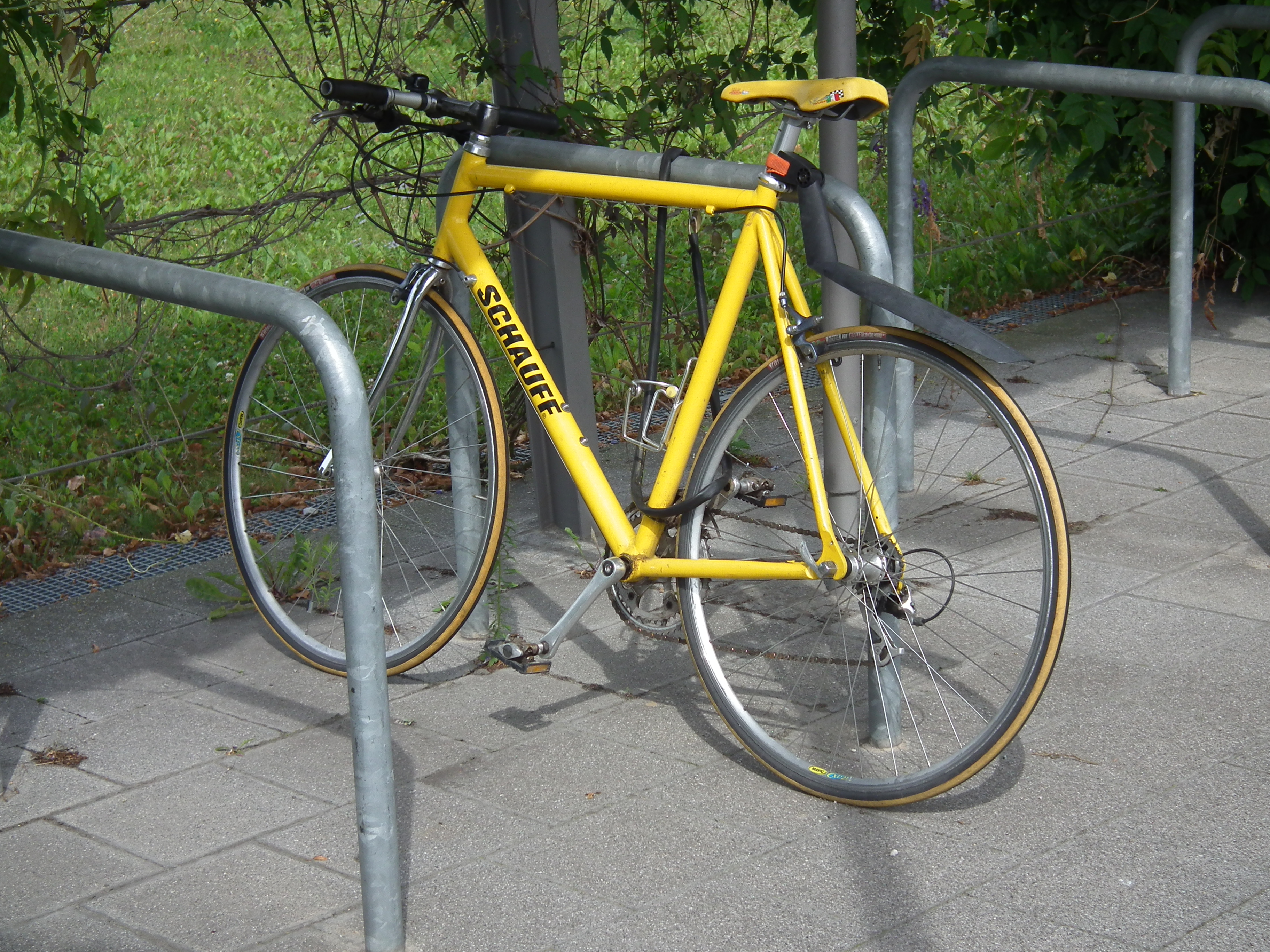 Schauff gelbes Herrenrad