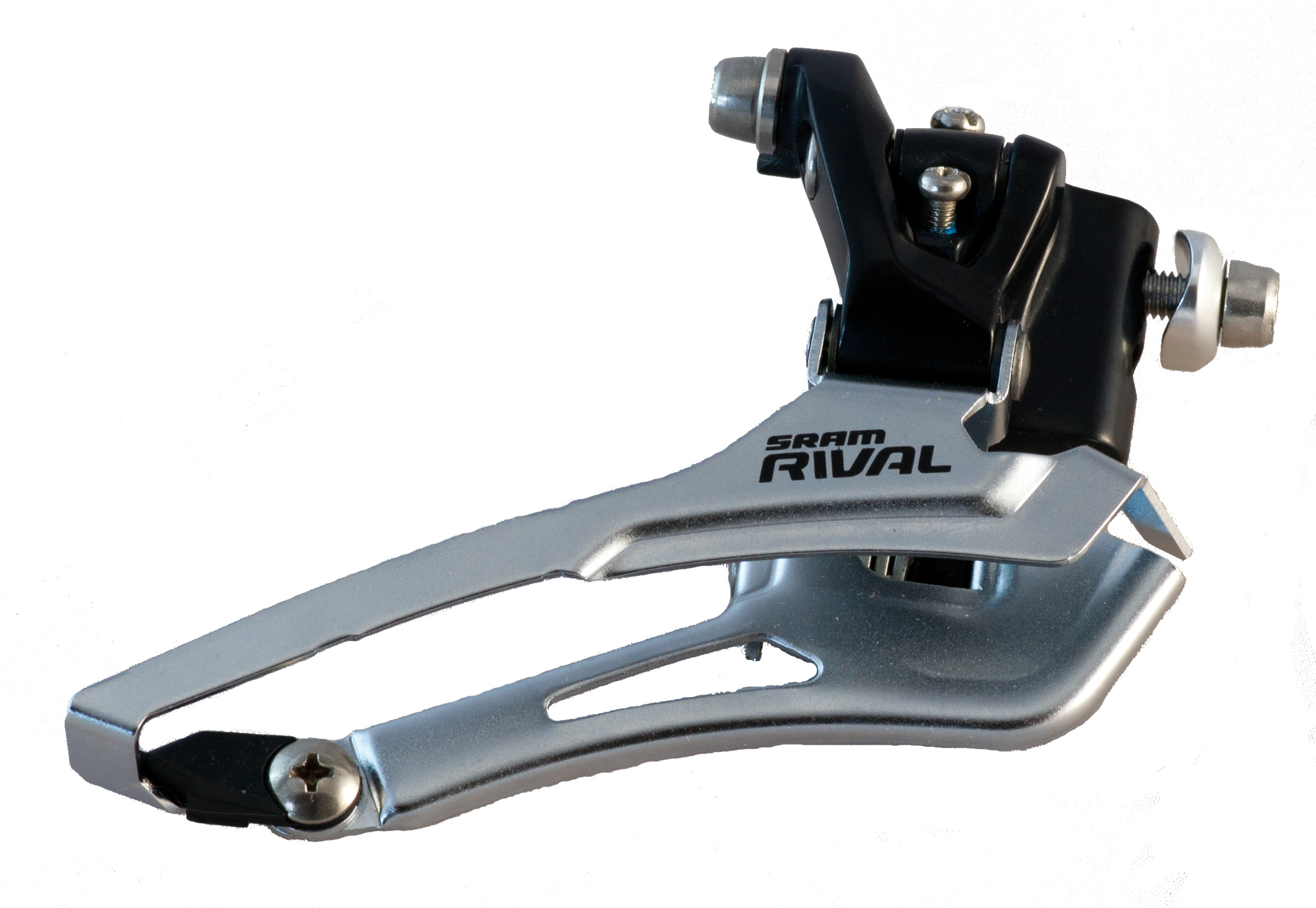 SRAM Rival front derailleur - sideview