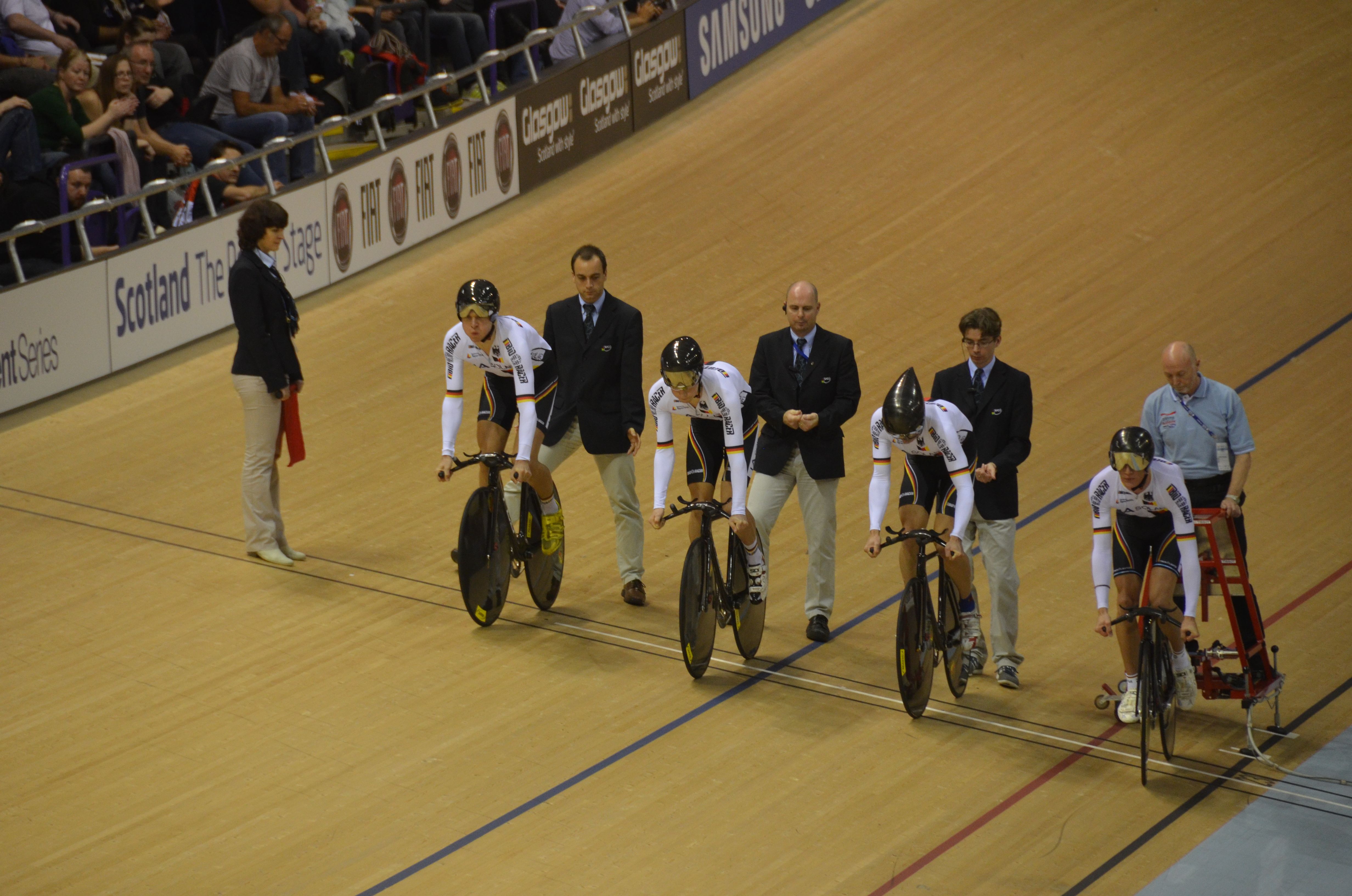 Start deutscher Vierer