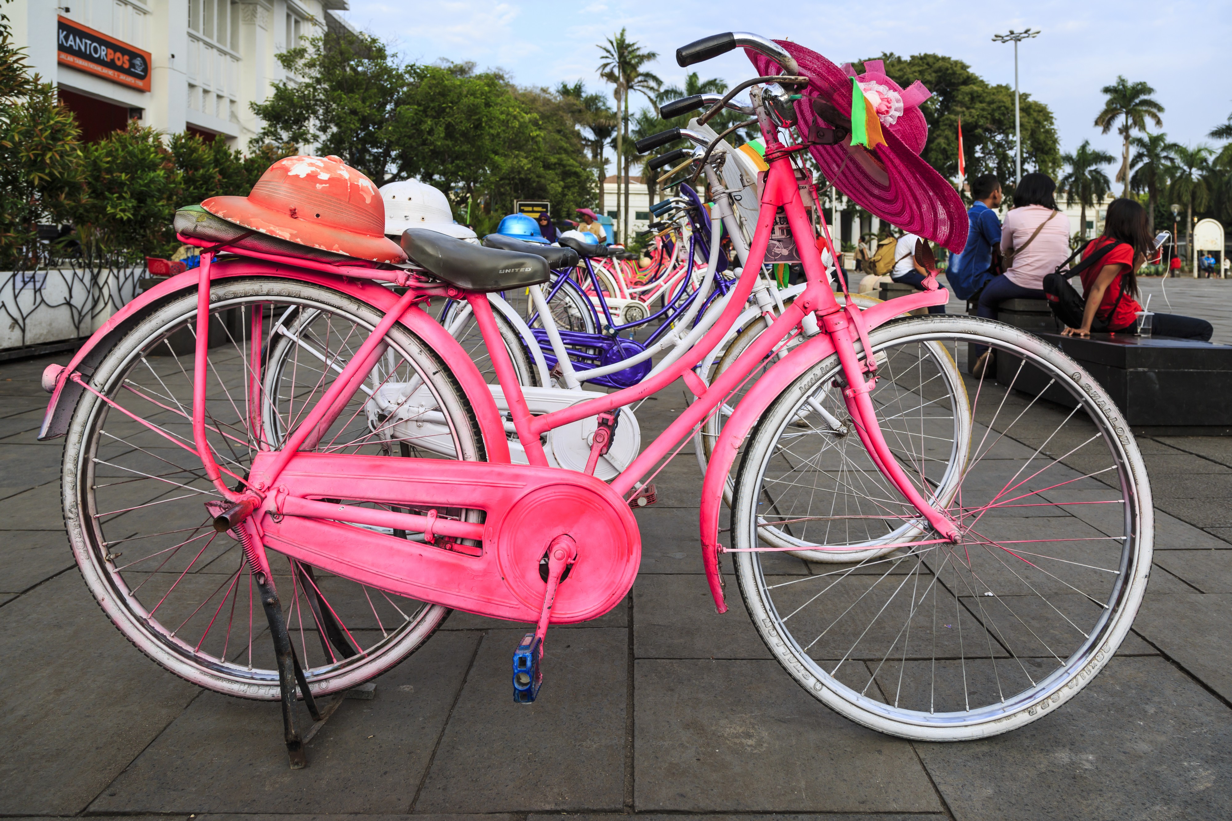 Jakarta Indonesia Bicycles-at-Fatahillah-Square-01