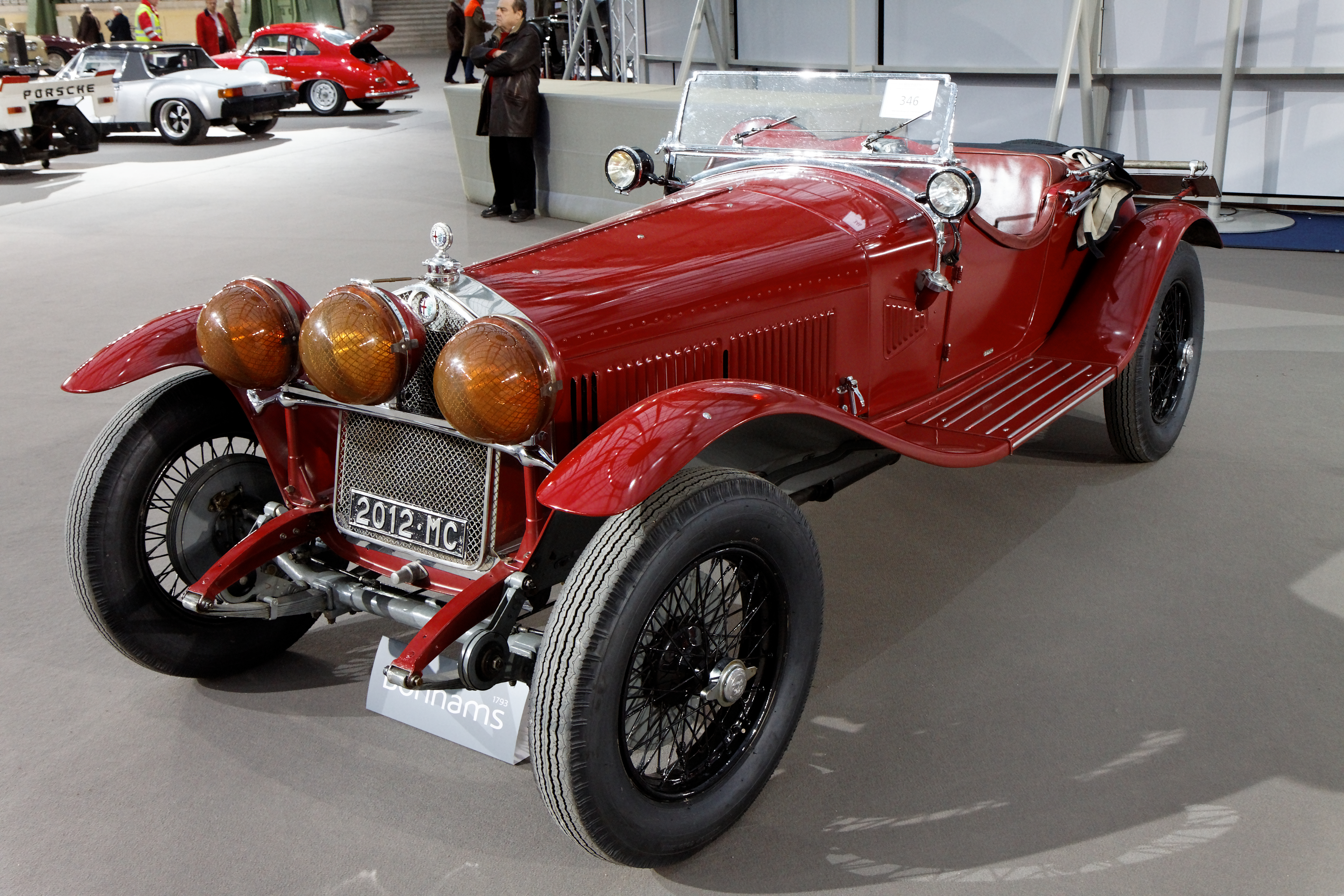 110 ans de l'automobile au Grand Palais - Alfa Romeo 6C 1750 Gran Sport Spyder - 1930 - 003