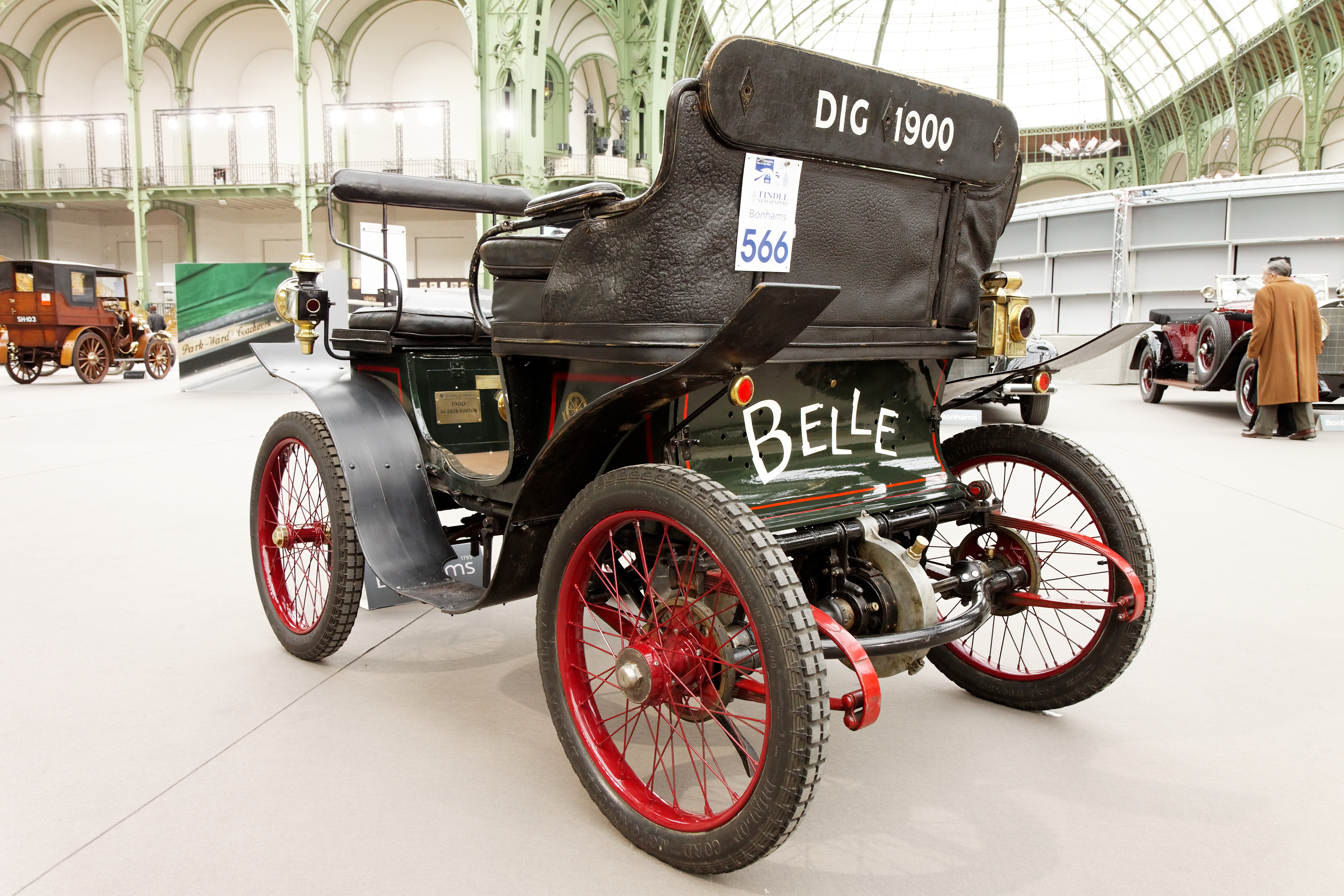 110 ans de l'automobile au Grand Palais - De Dion-Bouton Type E 3 ½ HP vis-à-vis - 1900 - 007