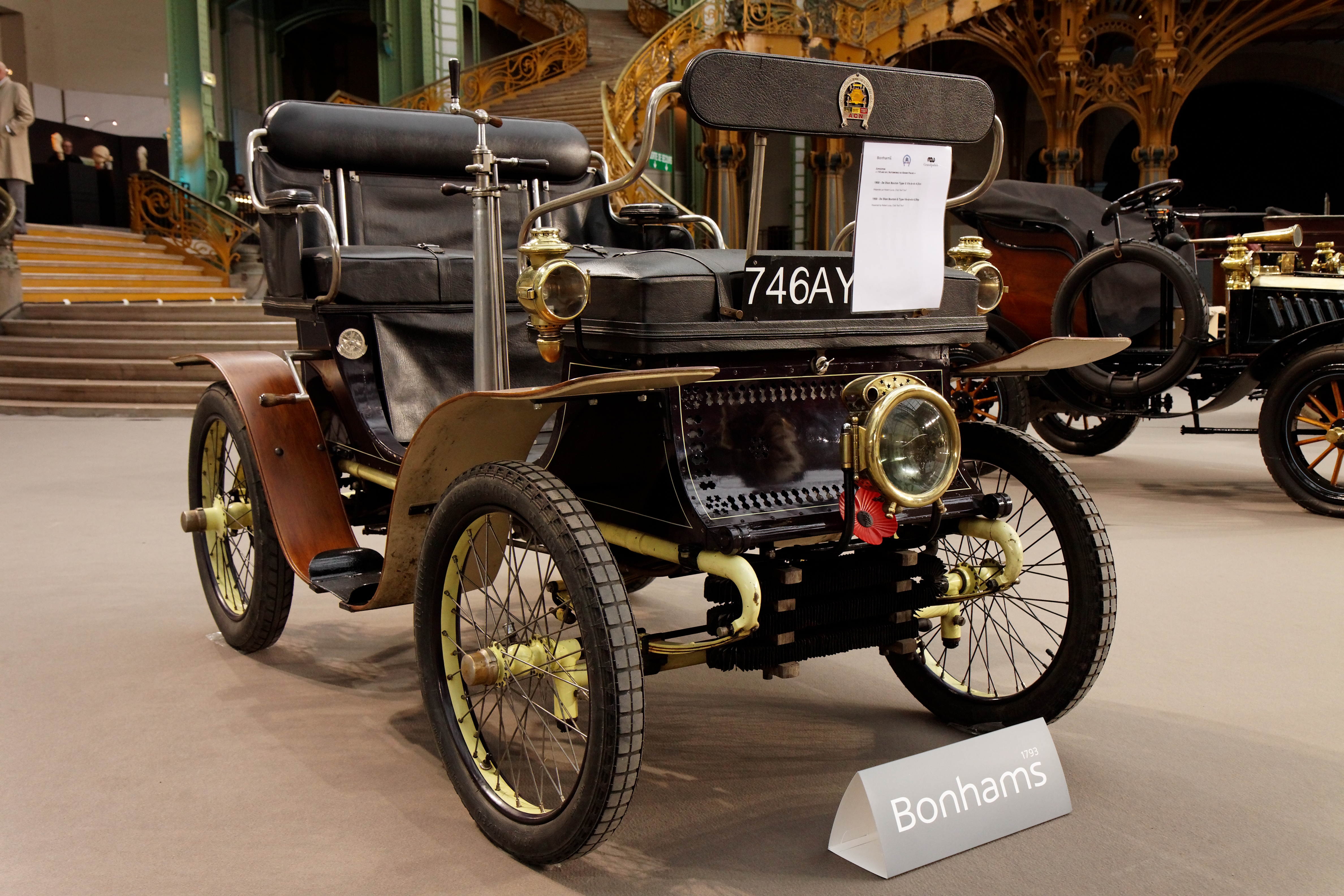 110 ans de l'automobile au Grand Palais - De Dion-Bouton Type G 4,5 CV vis-à-vis - 1900 - 001