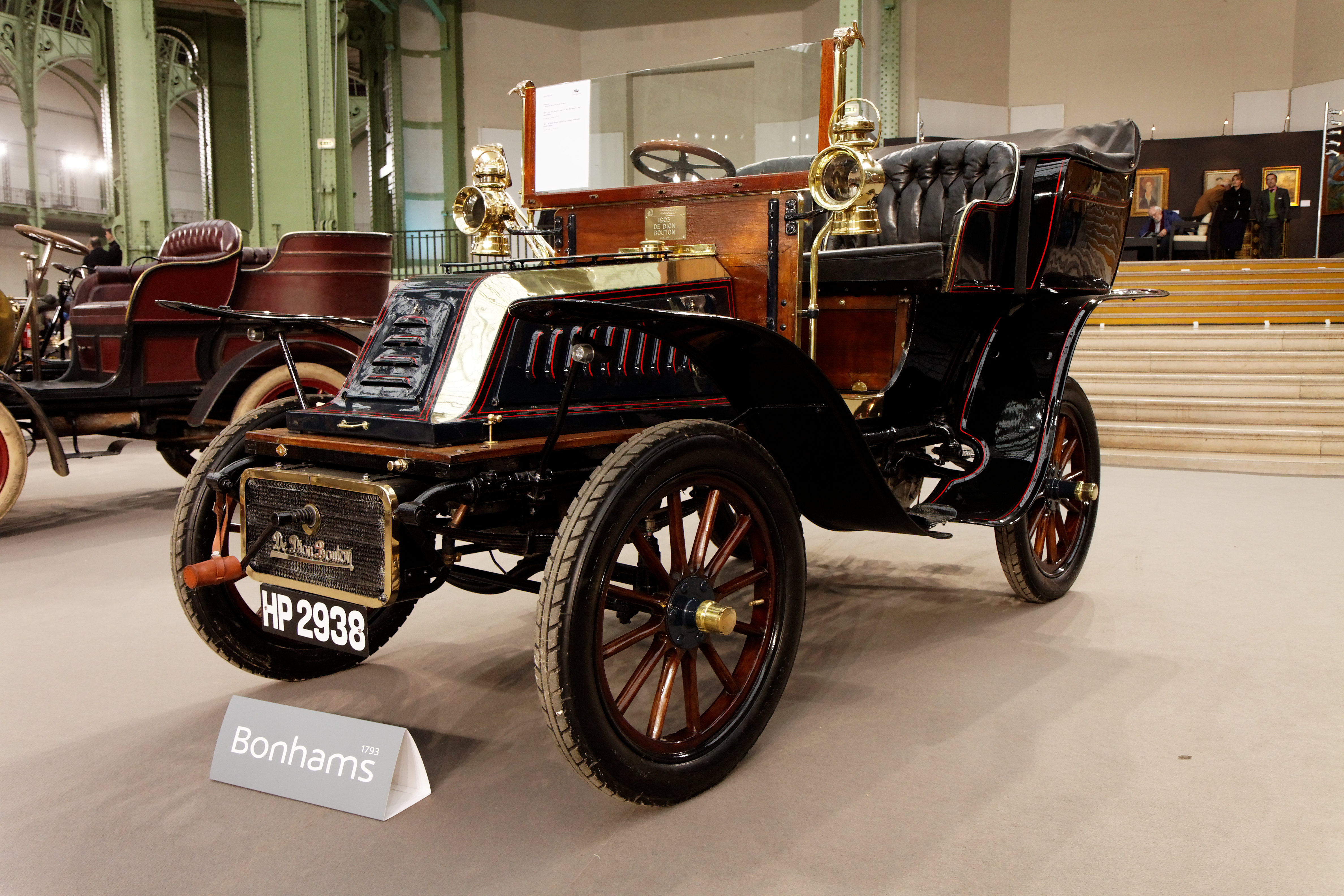 110 ans de l'automobile au Grand Palais - De Dion-Bouton Type W 10 CV Brougham à toit démontable - 1903 - 003