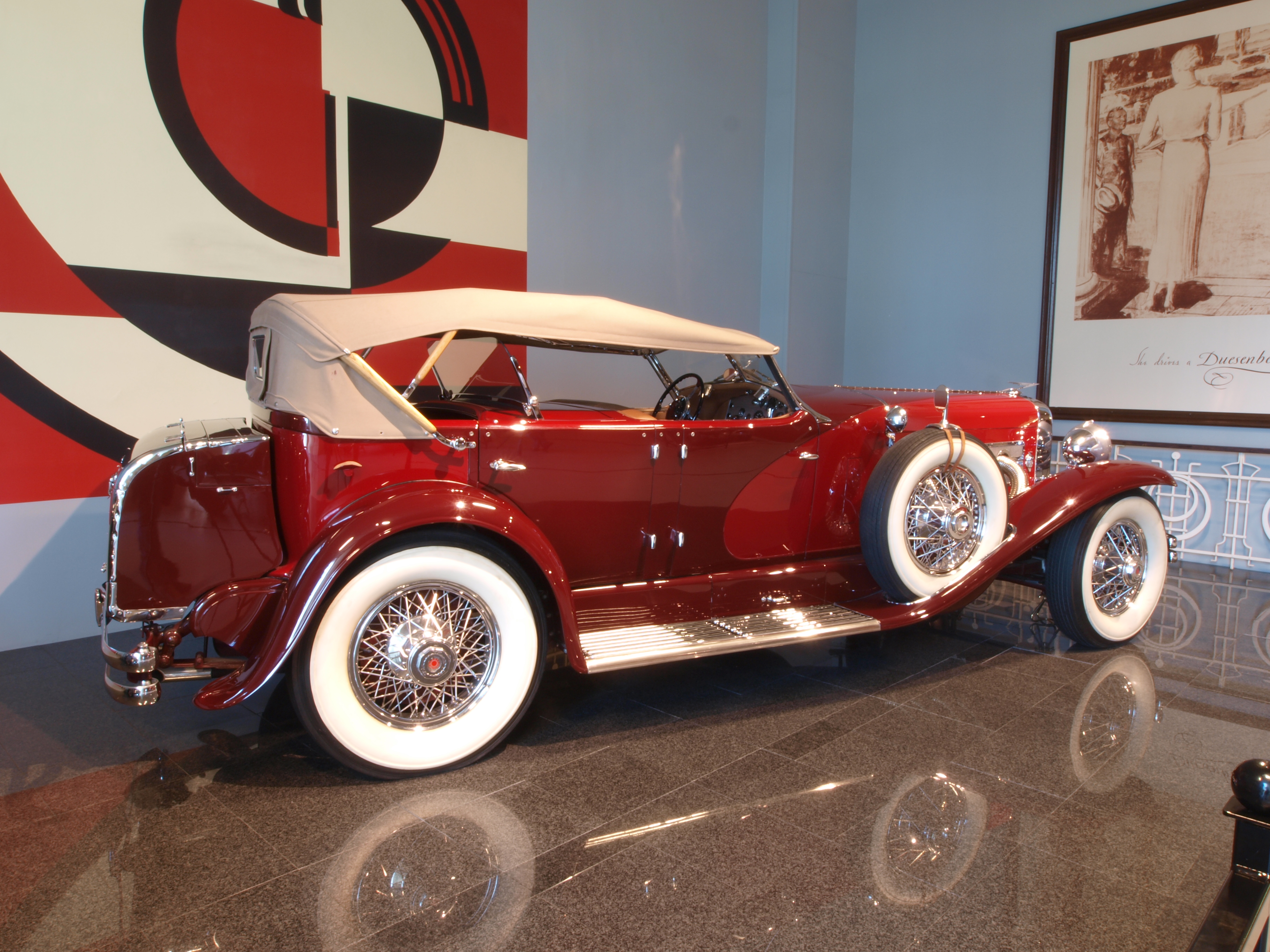 1935 Duesenberg Model SJ LaGrande Dual Cowl Phaeton p3