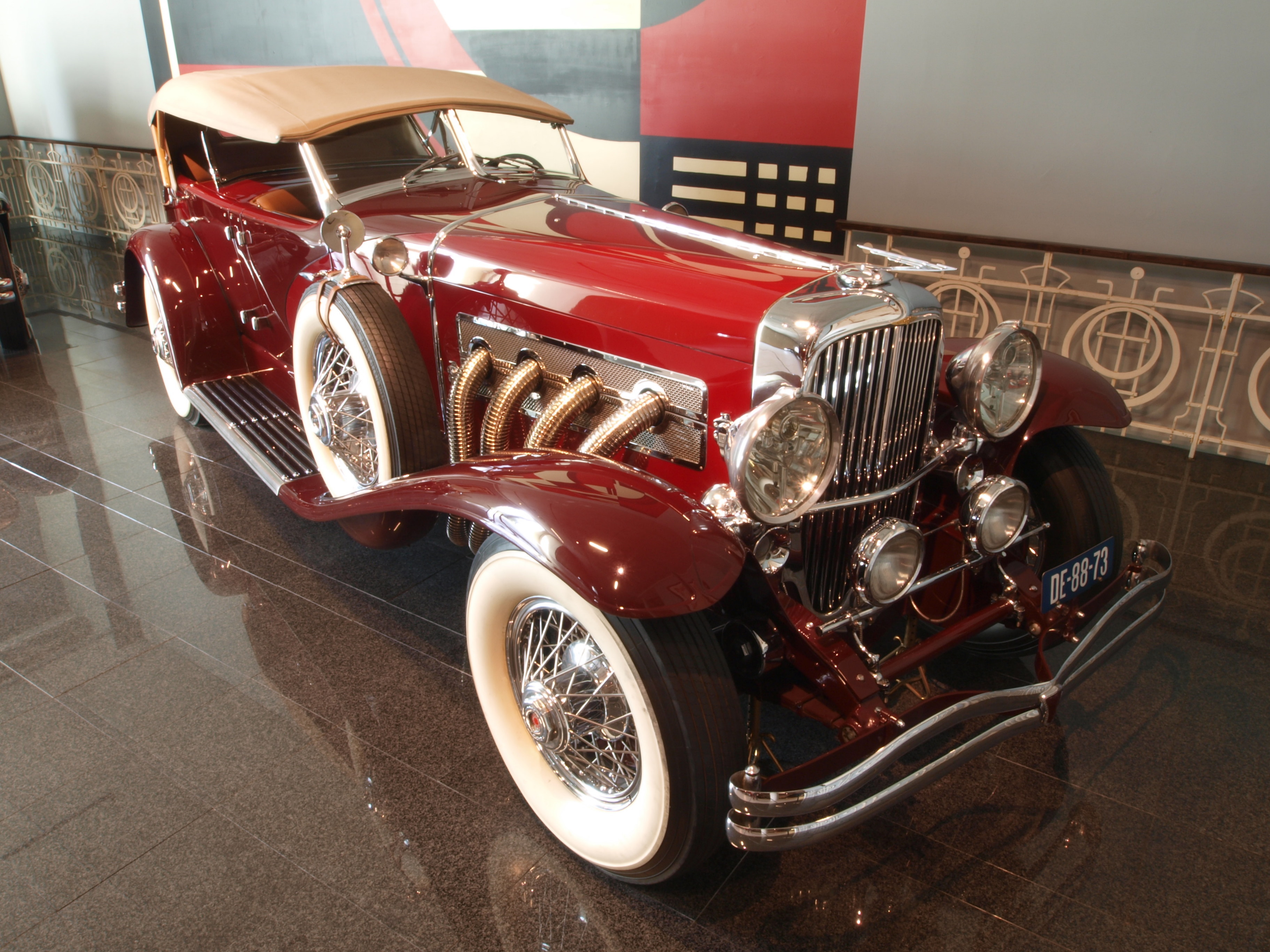 1935 Duesenberg Model SJ LaGrande Dual Cowl Phaeton p4