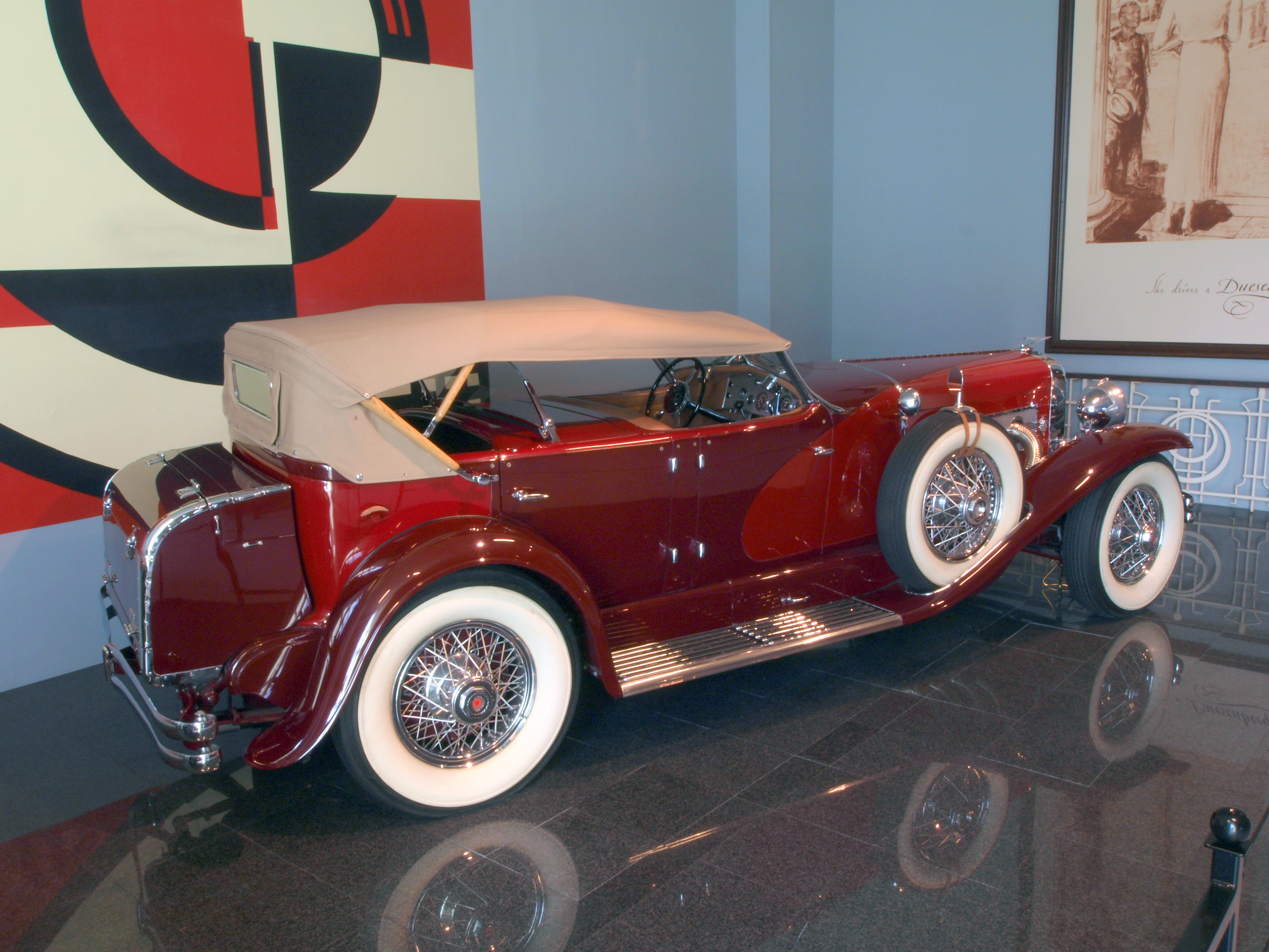 1935 Duesenberg Model SJ LaGrande Dual Cowl Phaeton p5
