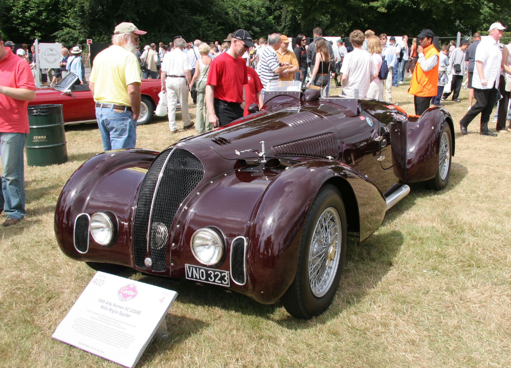 1938 Alfa Romeo 6C 2300B Mille Miglia Spyder 186635948