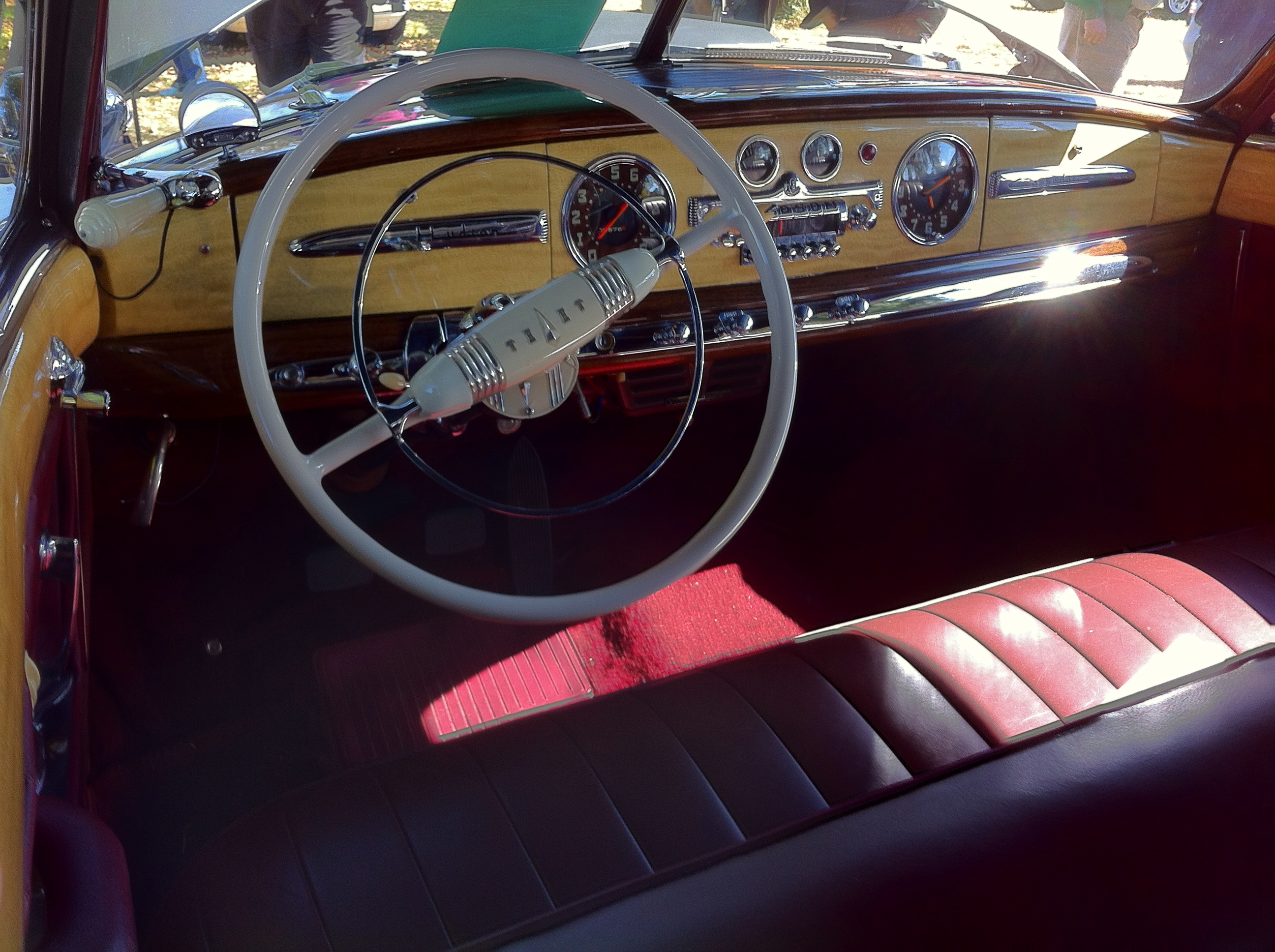 1948 Hudson convertible Hershey 2012 c
