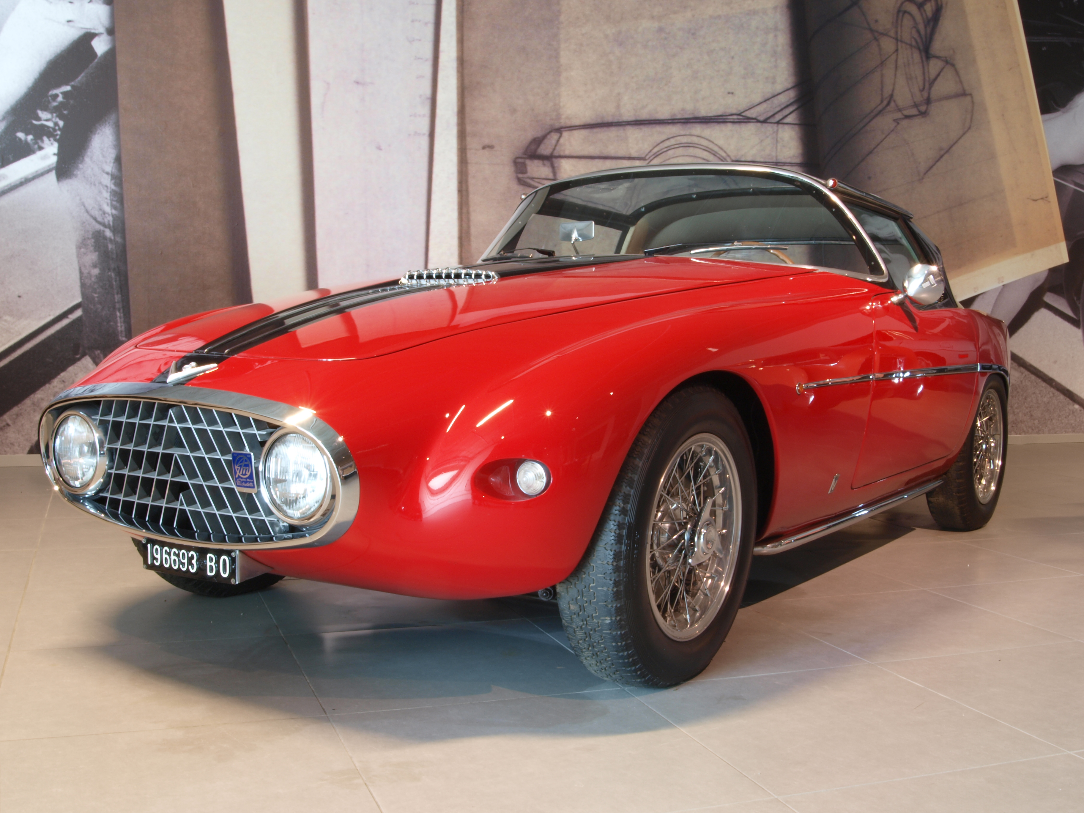 1953 Fiat 8V Demon Rouge p2