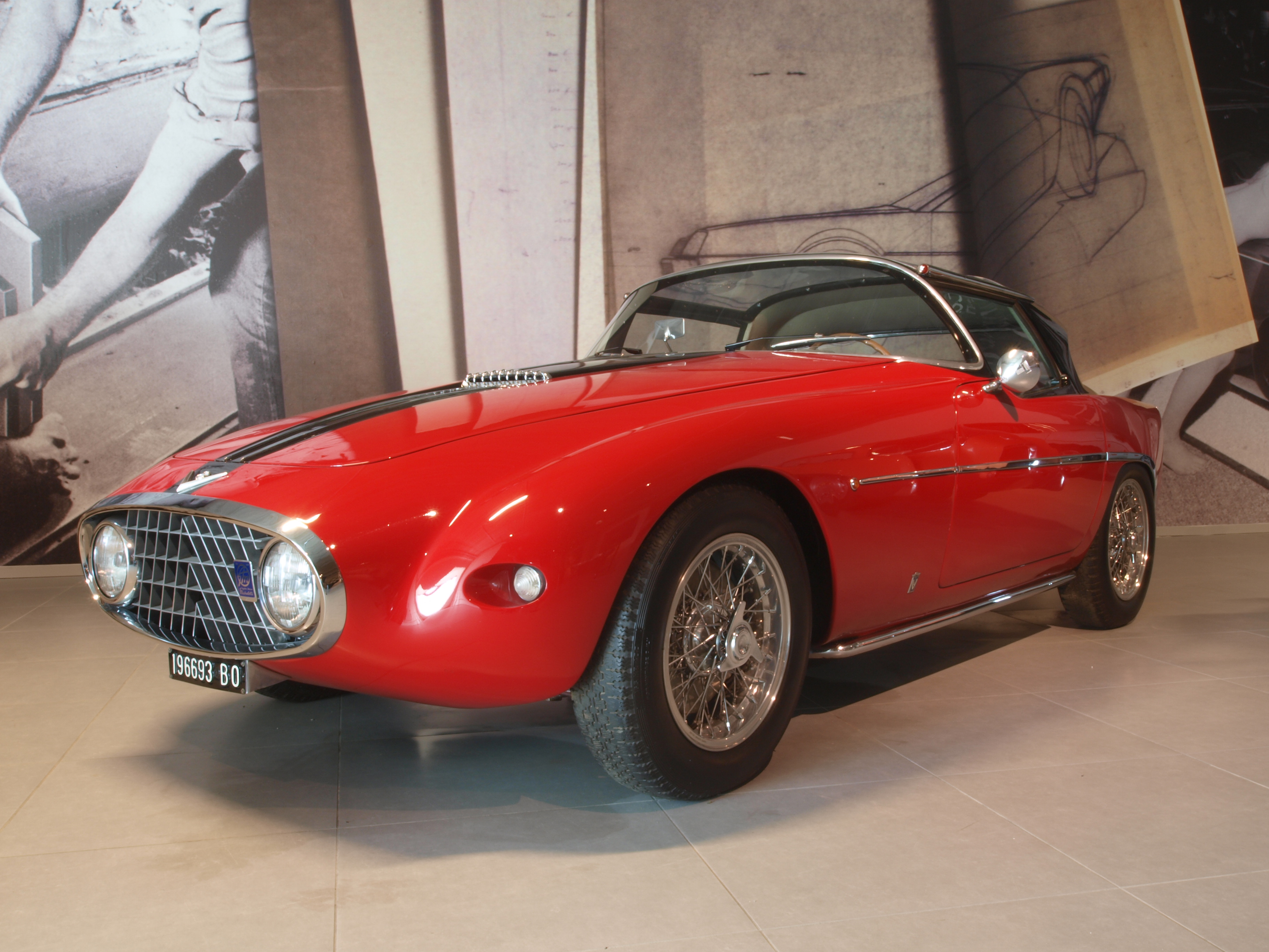 1953 Fiat 8V Demon Rouge p3